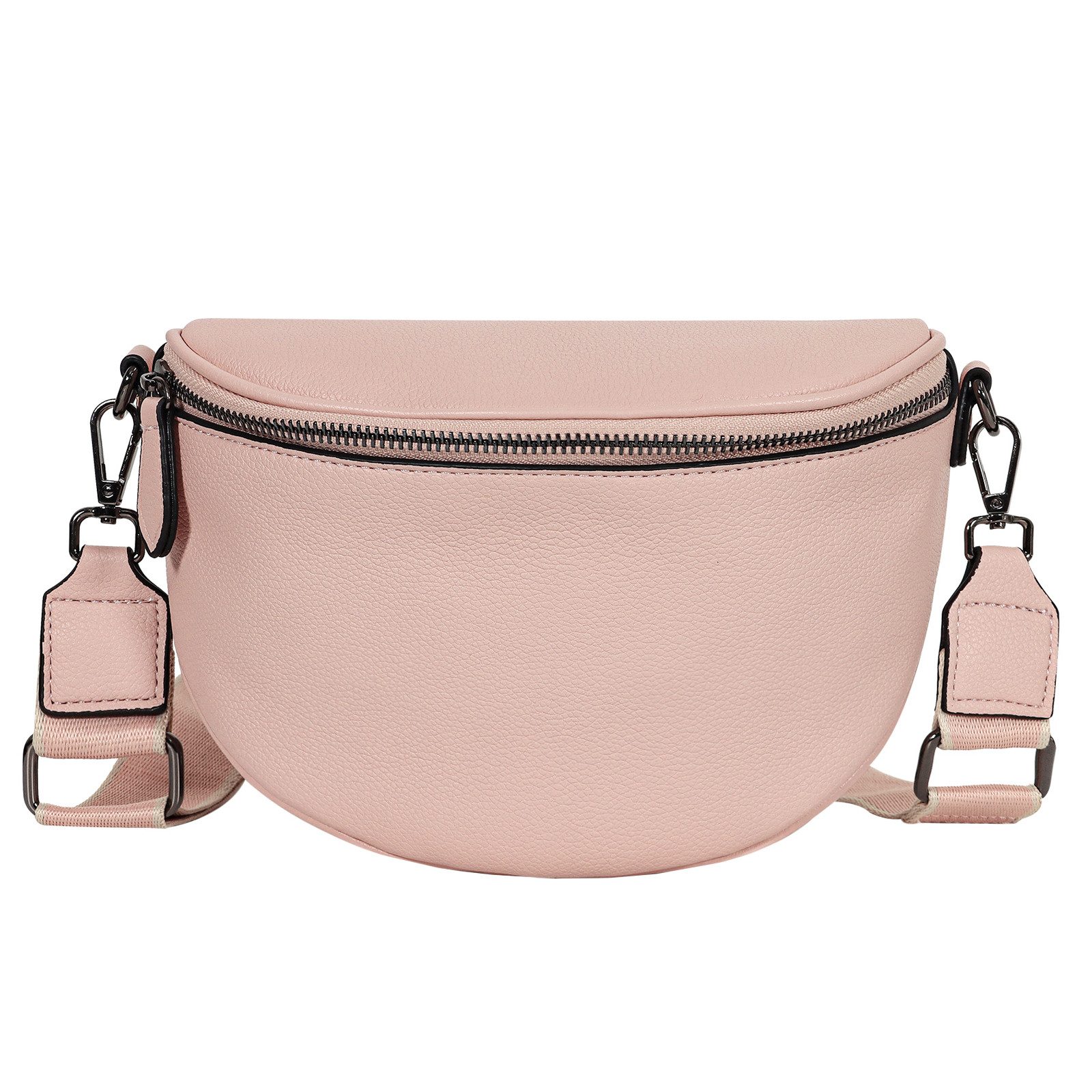 TAN.TOMI Bauchtasche Damen Schultertasche Gürteltasche Umhängetasche Crossbody-Bag, als Schultertasche tragbar mit Verstellbare Schultergurte