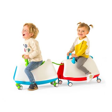 Chillafish Rutscher Chillafish Trackie 4-in-1 Walker Ride-On Schaukel