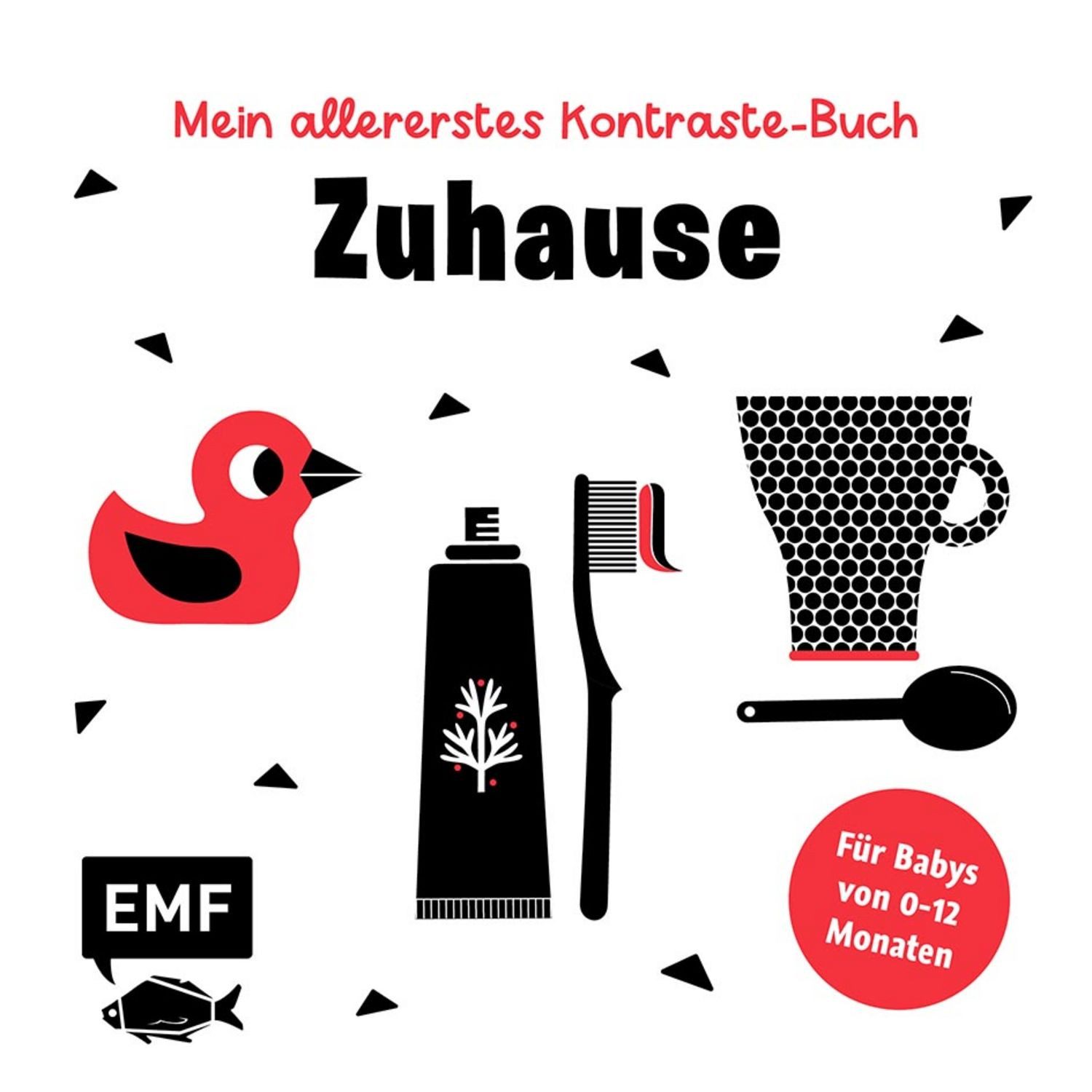 Mein allererstes Kontraste-Buch: Zuhause – für Babys von 0–12 Monate / diverse