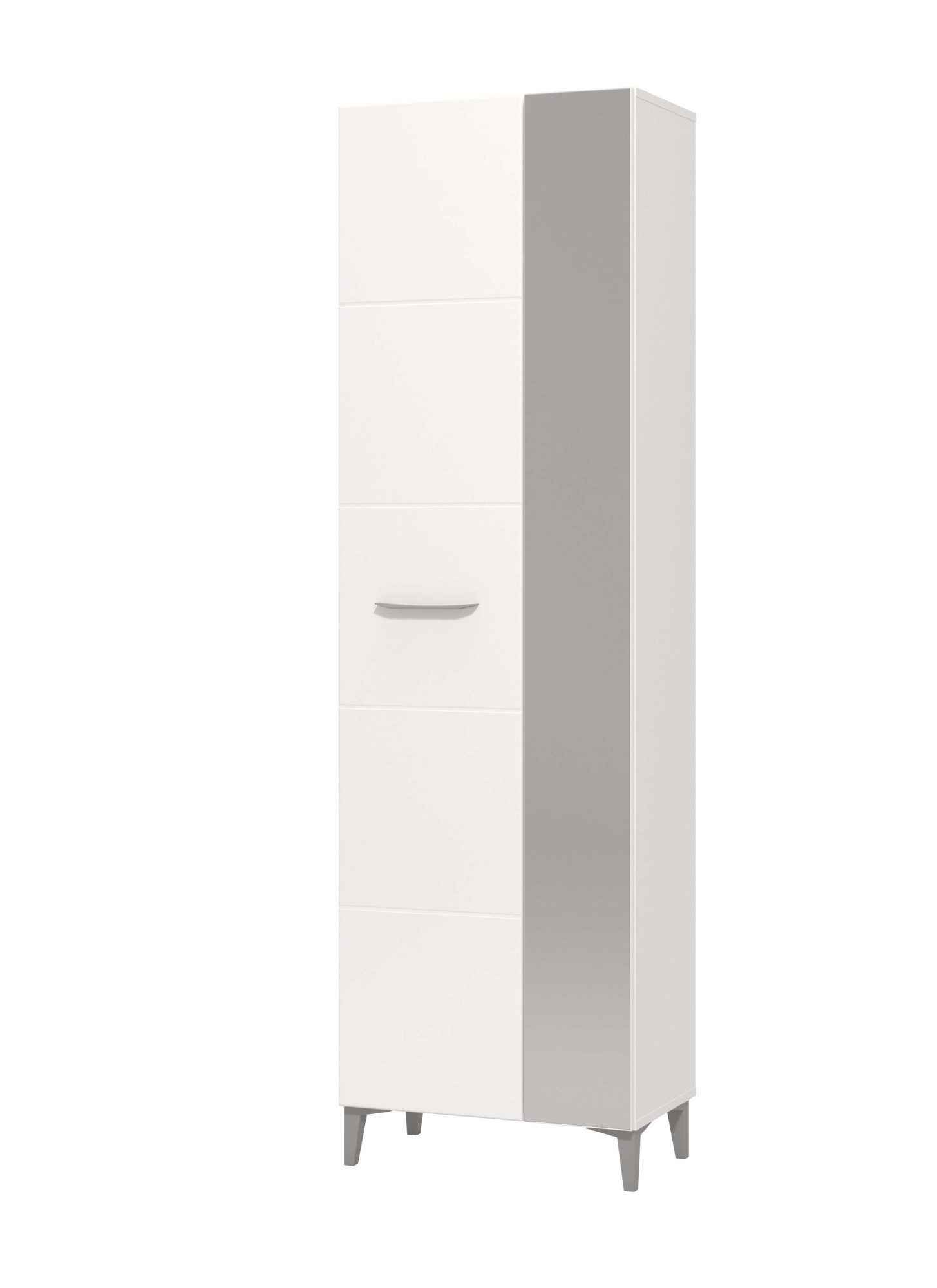 INOSIGN Garderoben-Set Como, (Komplett-Set), mit Garderobenschrank, Kommode, Sitzbank, Garderobenpaneel und Spiegel