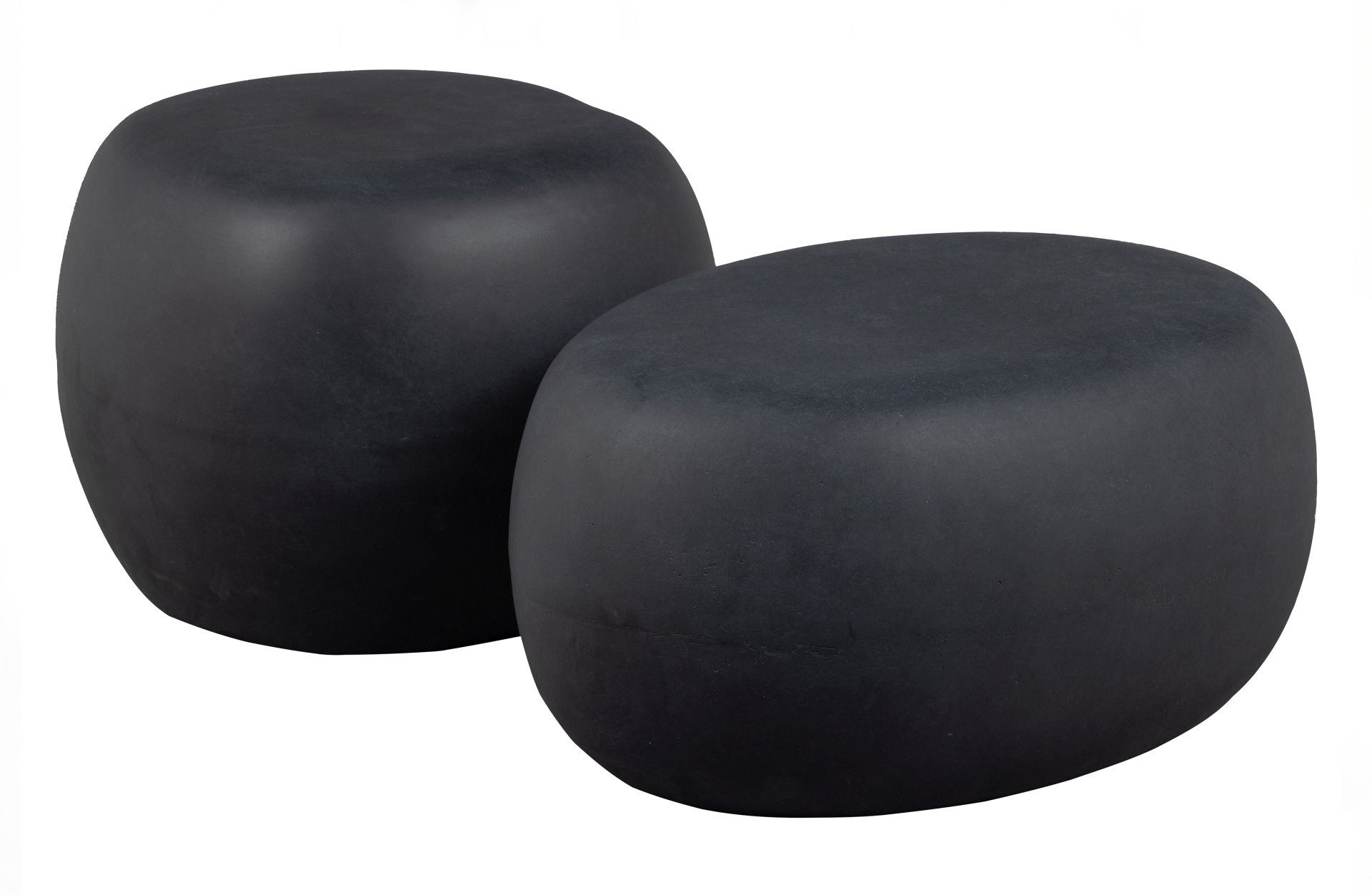 vtwonen Couchtisch Pebble aus Tonfaser, Groß, Ein Unikat mit einem zeitlosen, organischen Design