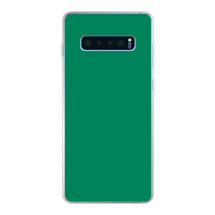 MuchoWow Handyhülle Begrünung - Forstwirtschaft - Interieur Phone Case Handyhülle Samsung Galaxy S10+ Silikon Schutzhülle