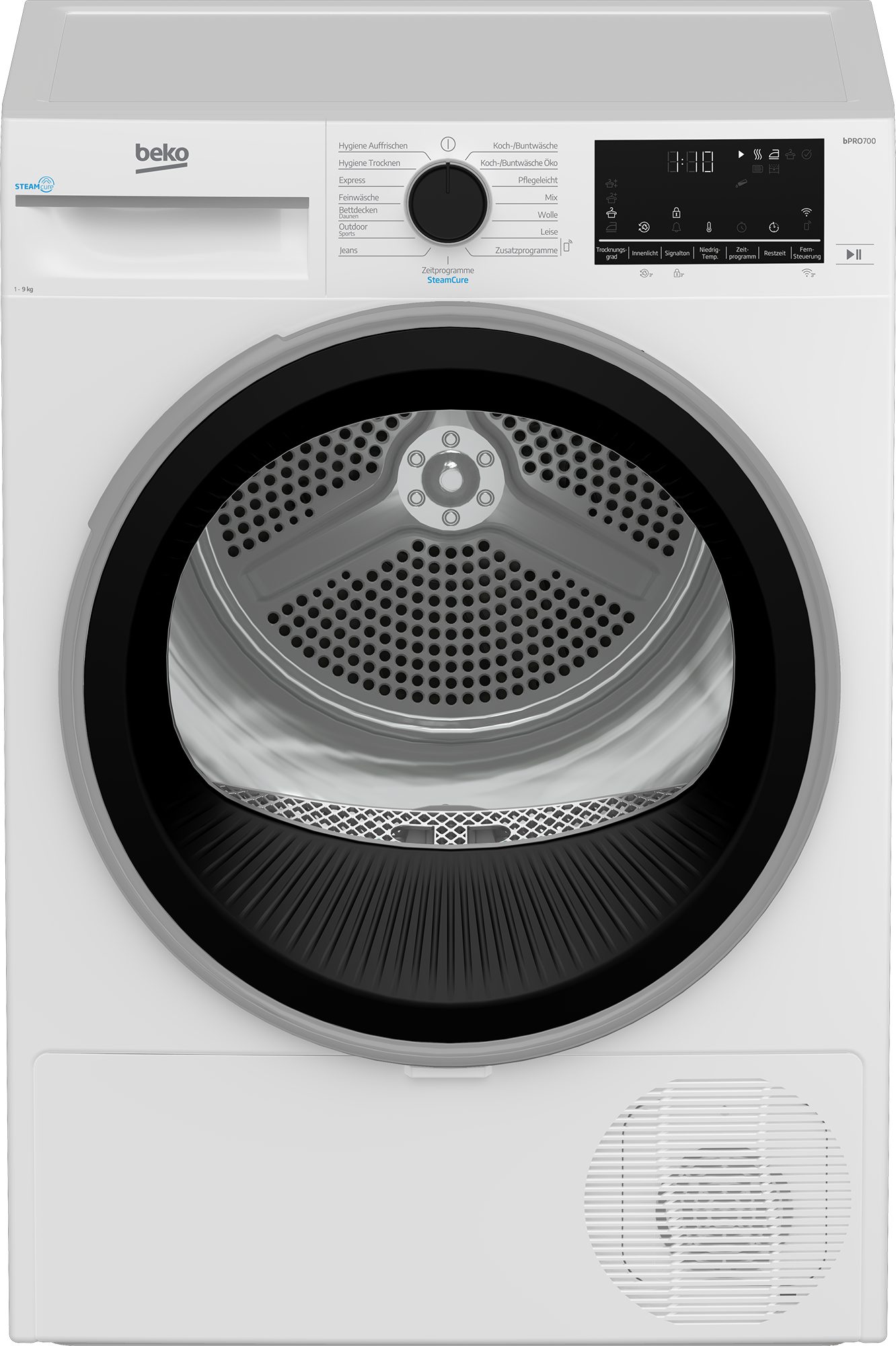 BEKO Wärmepumpentrockner B7T89209, Die AquaWave® Trommel bewegt die Wäsche sanft und effektiv – Bild 3 von 5