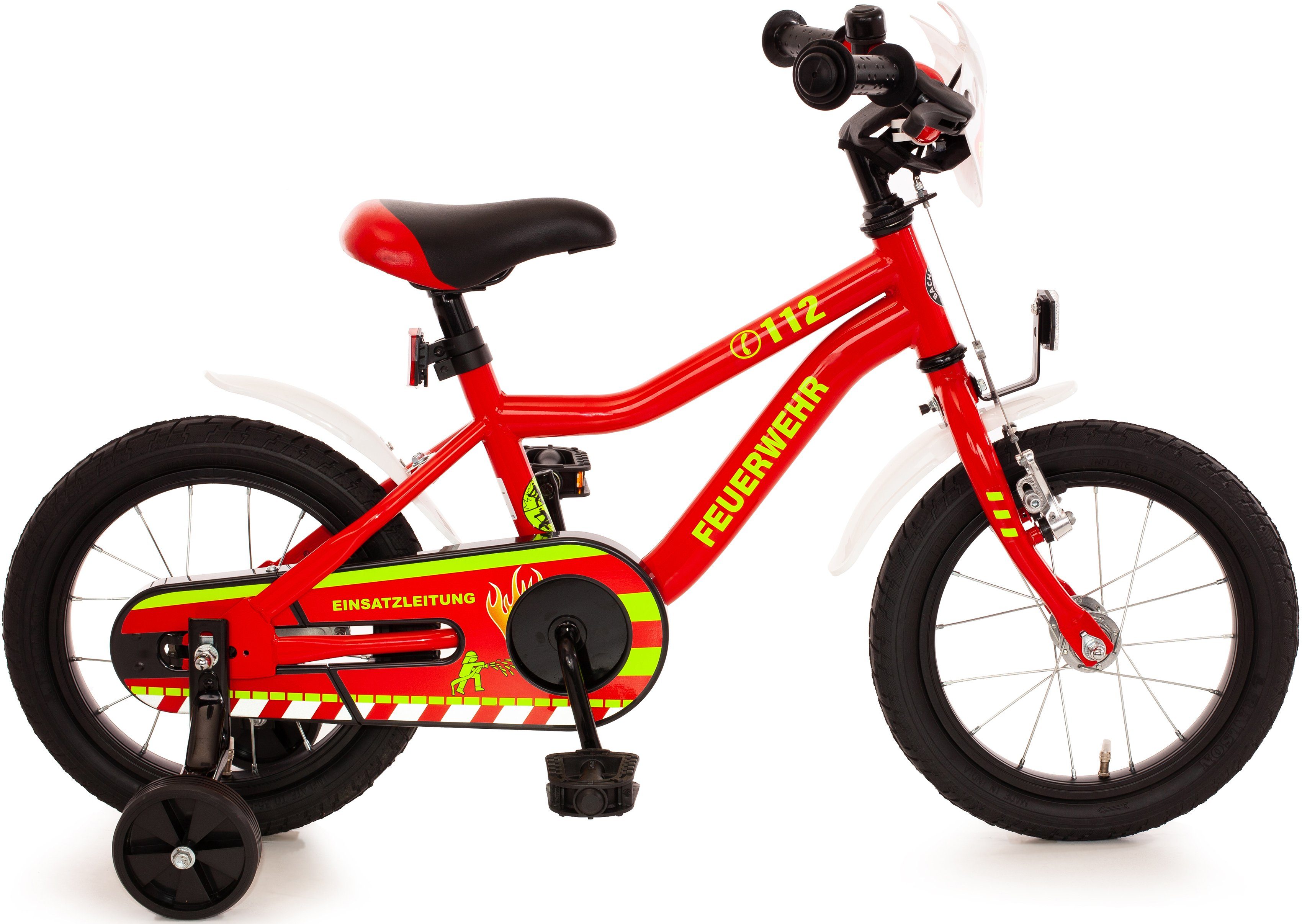 Kinderfahrrad Feuerwehr