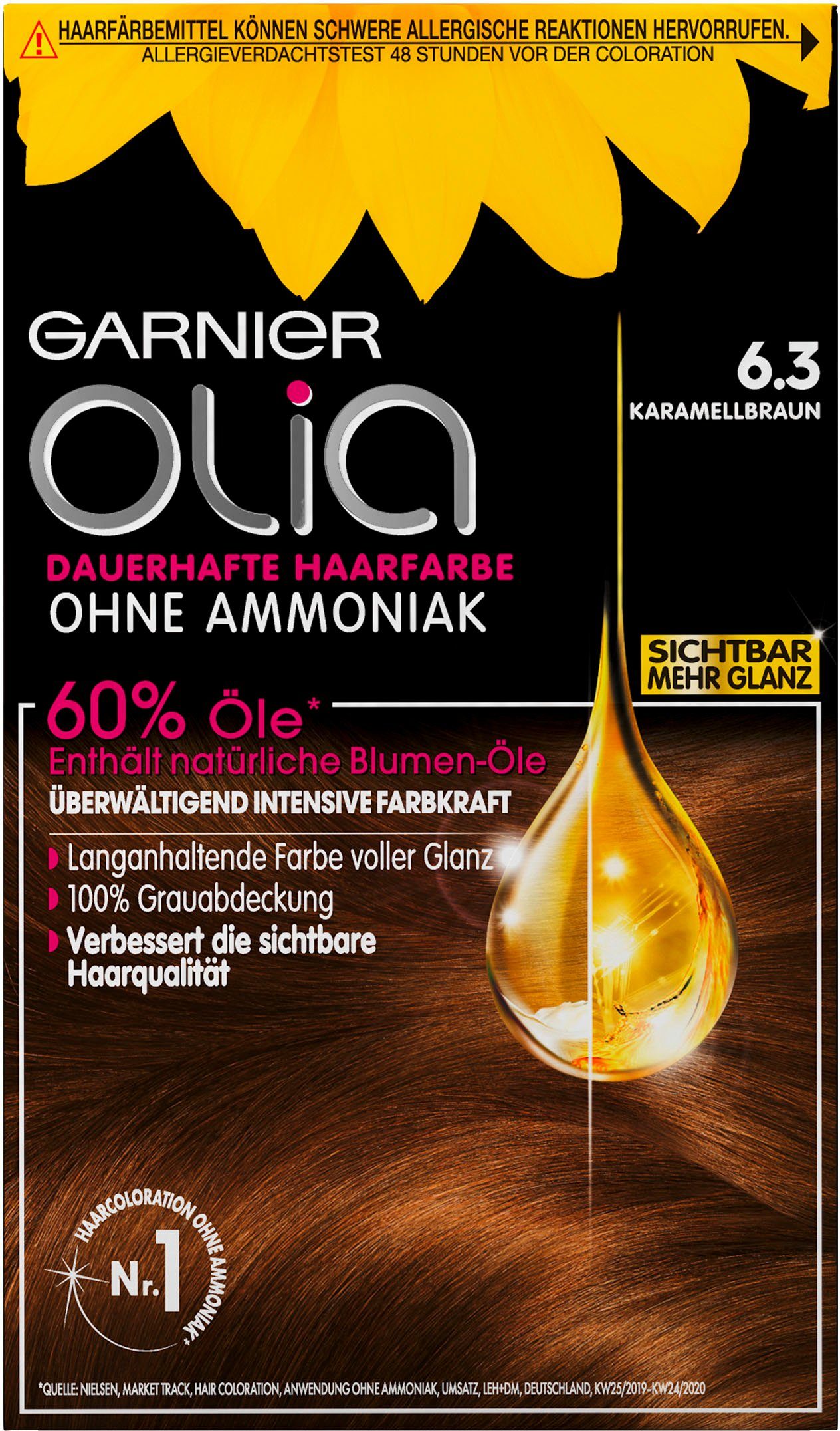 GARNIER Olia Haarfarbe dauerhafte Coloration