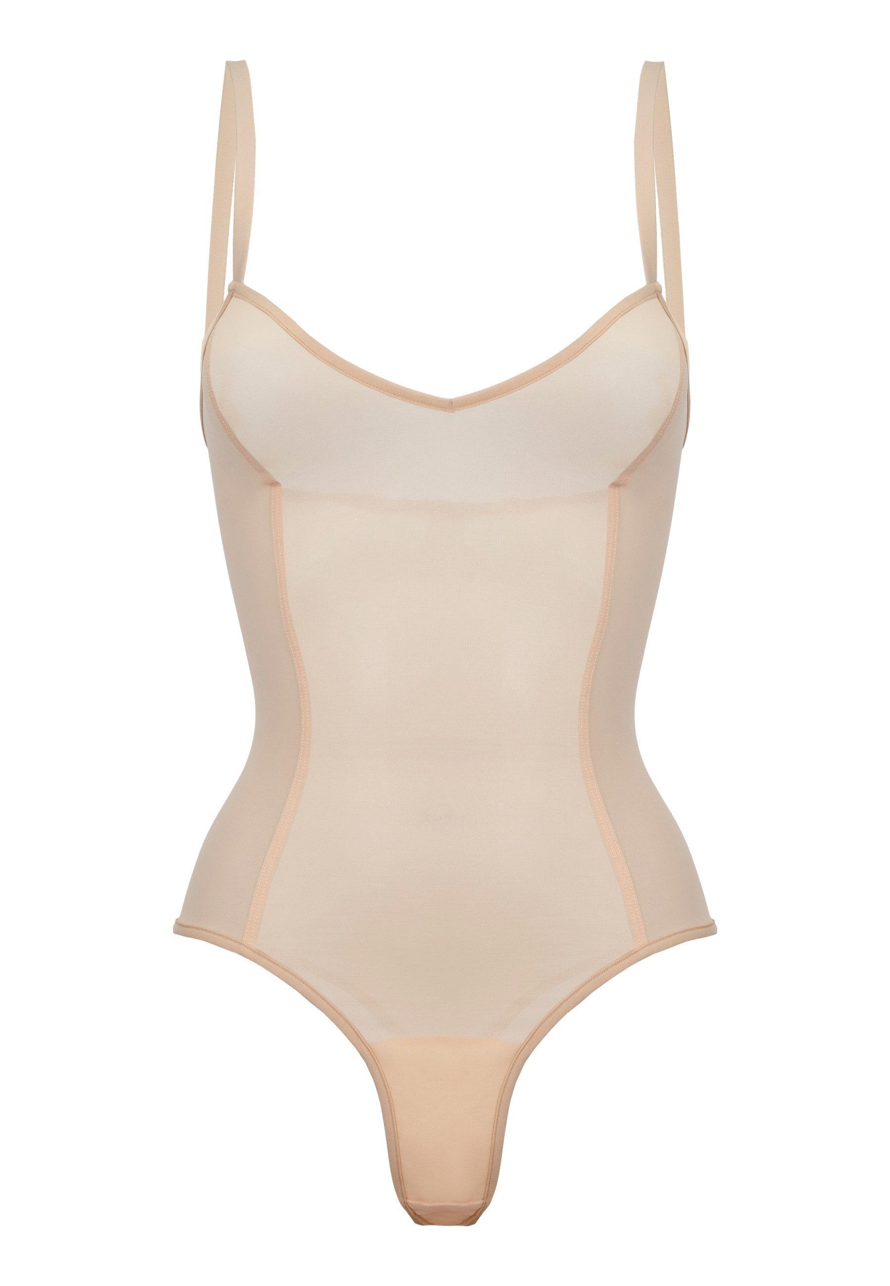 ITEM m6 Body All Mesh Power Mesh, 360°-Schnittführung, sanftes Shaping, seidiger Look