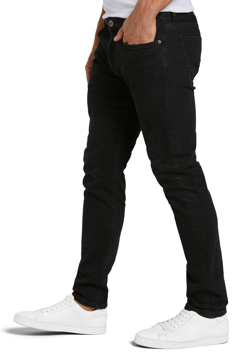 TOM TAILOR Slim-fit-Jeans TROY unifarben