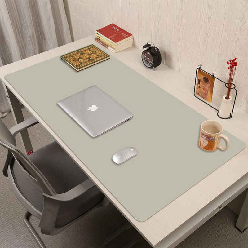 zggzerg Schreibtischunterlage Schreibtischunterlage, Negativ-Ionen-Silikon Rutschfest Multi-Mousepad