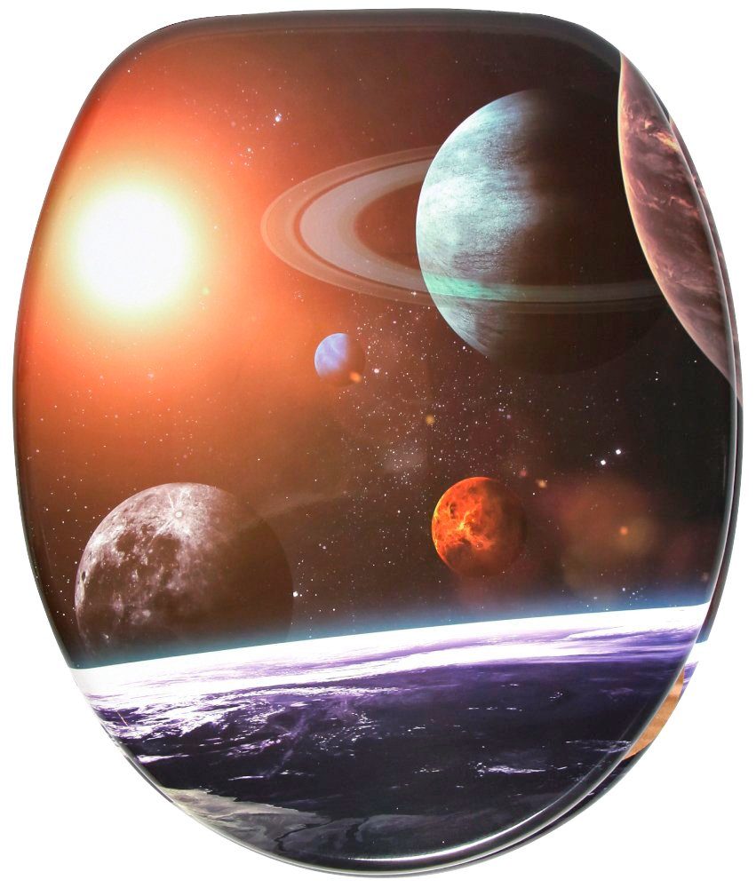 WC-Sitz Planeten