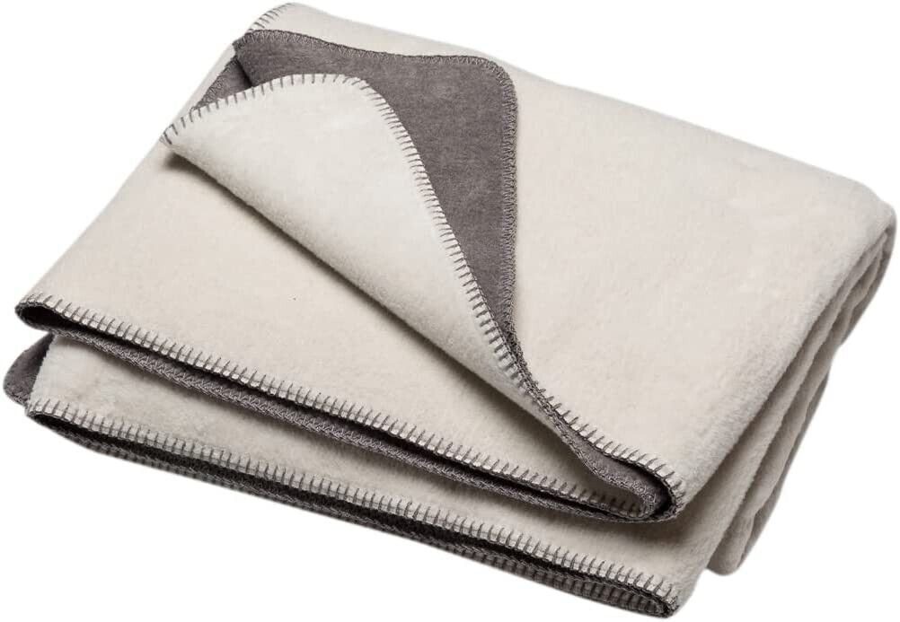 Plaid Wohndecke Alpine Vintage Ski Lodge 150 x 200 cm, DAVID FUSSENEGGER