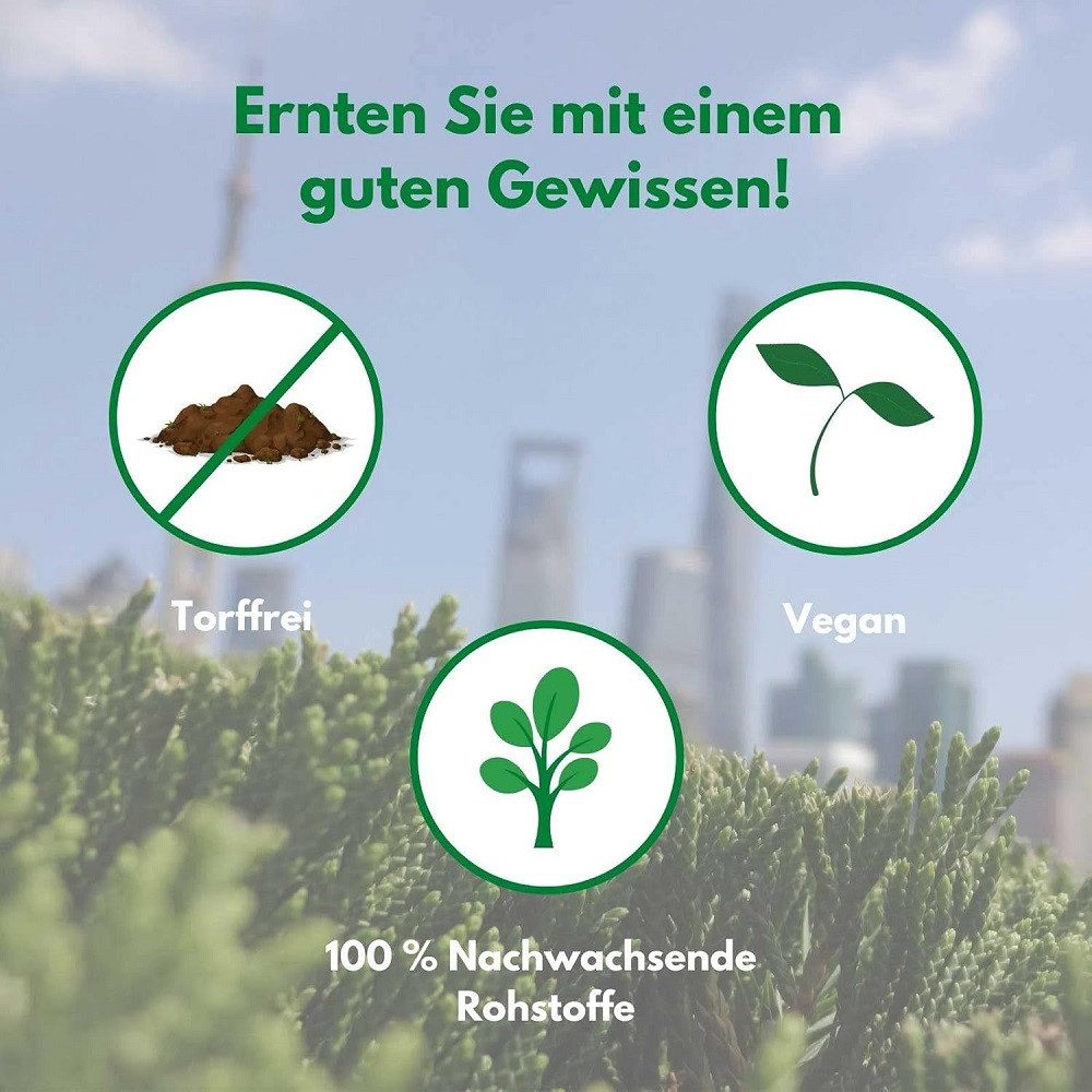 Pro Natur Blumenerde Meine Stadtbeeterde 18 L Blumenerde mit Terra Preta