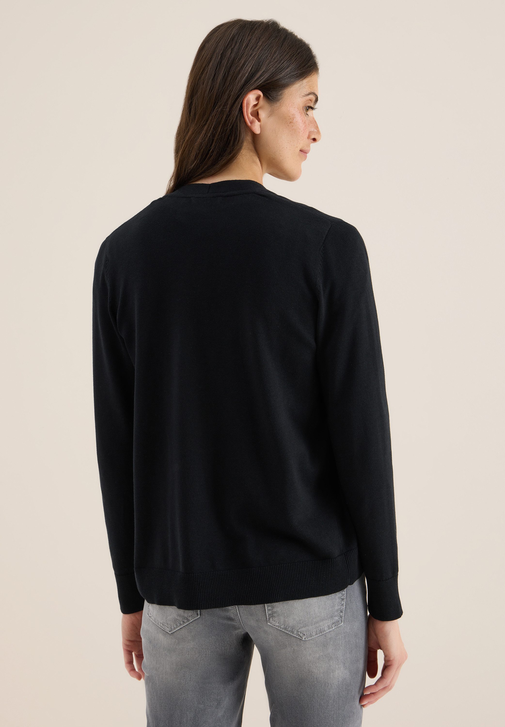 CECIL Cardigan aus Baumwolle mit Stretchanteil
