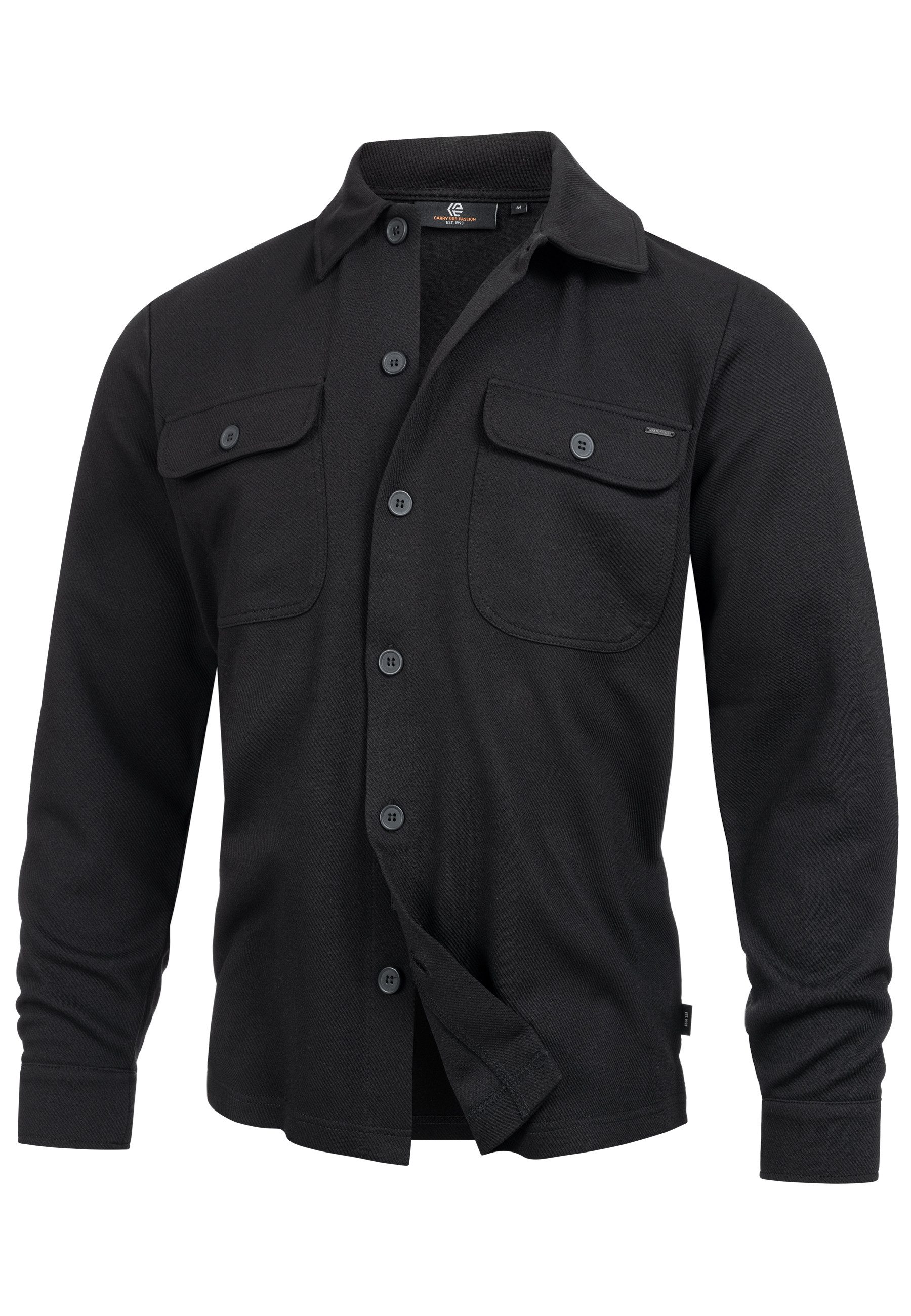 Indicode Langarmhemd INNello Elegantes Overshirt mit günstig online kaufen