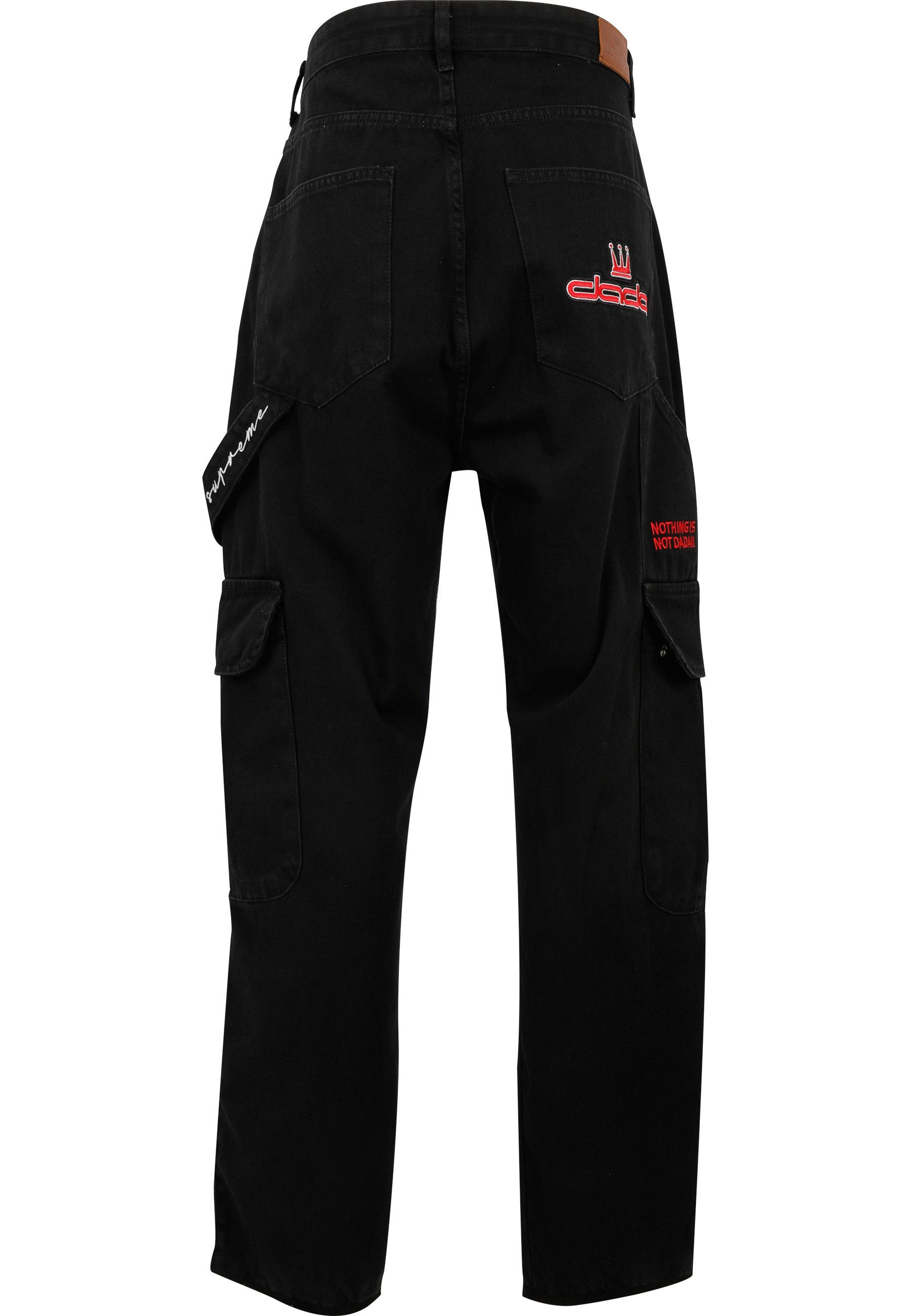 DADA Supreme Bequeme Jeans DADA Supreme Dada Supreme Cut Off Cargo Baggy Jeans