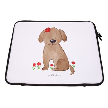 Mr. & Mrs. Panda Laptop-Hülle Hund Hundedame - Weiß - Geschenk, Notebook Tasche, Tasche, Laptop, Hu