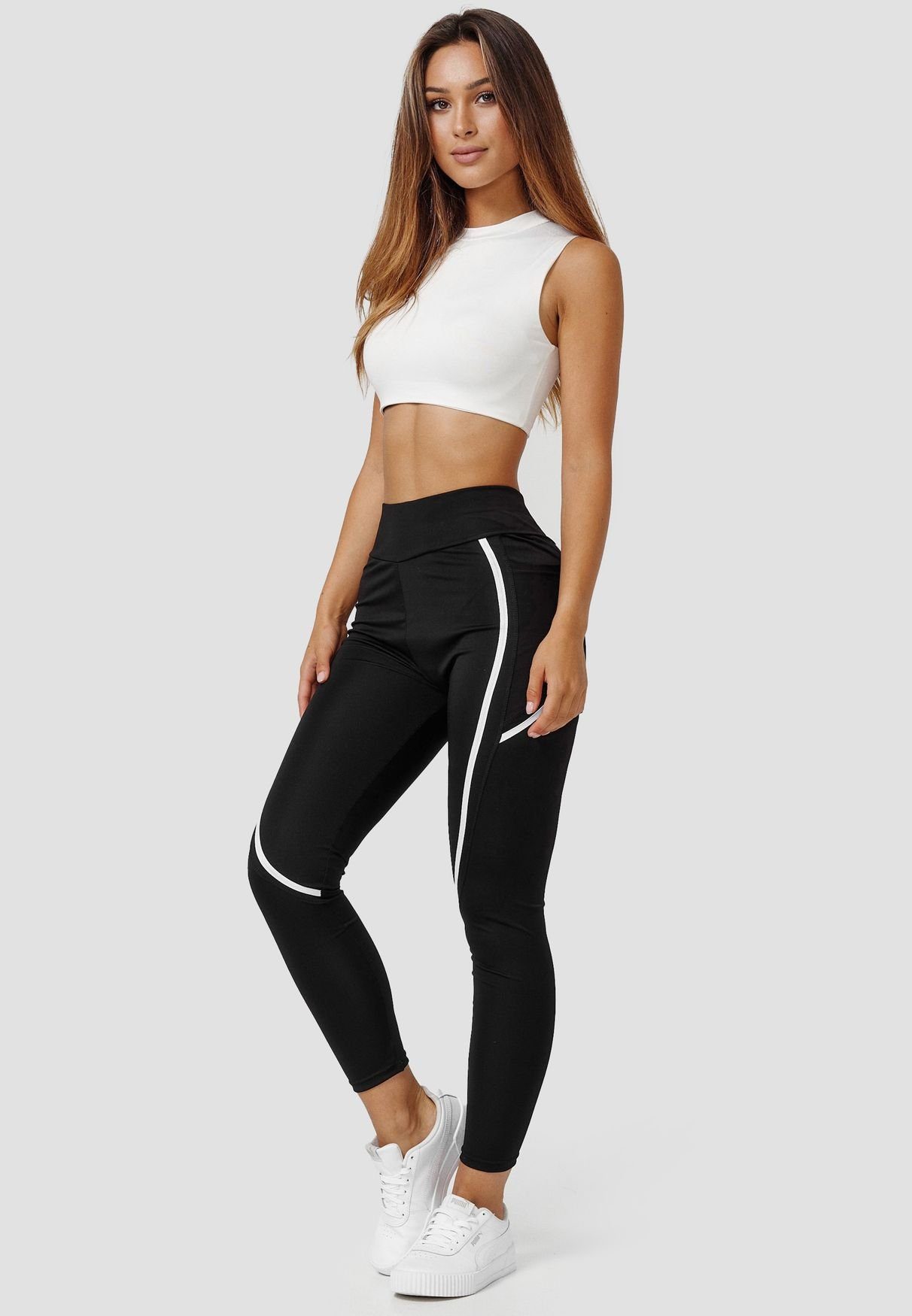 Holala Leggings »Damen Fitness Leggings Skinny Stretch Yoga Sport Hose«  (1-tlg) 3686 in Schwarz online kaufen | OTTO