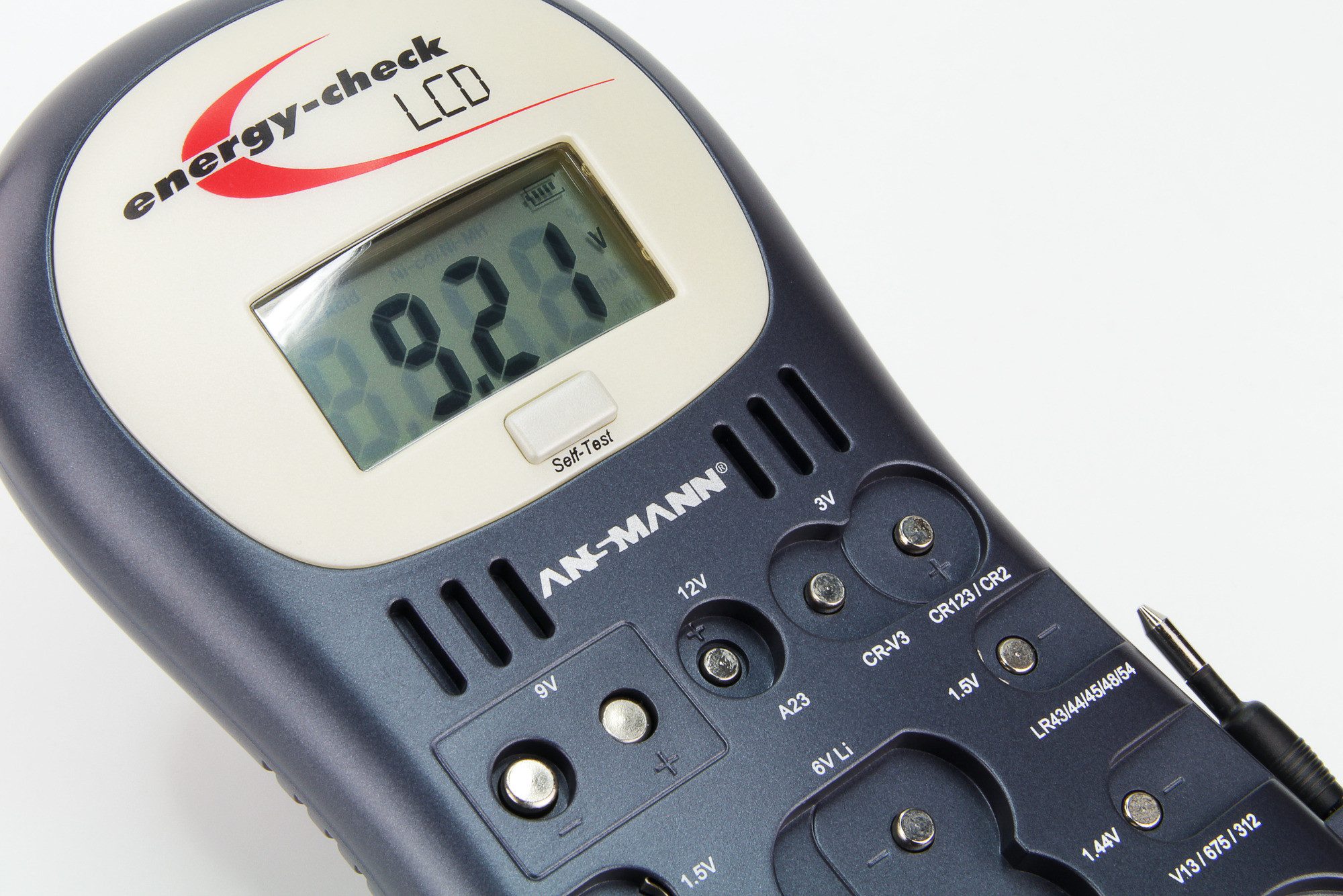 ANSMANN AG Batterietester Energy Check LCD - Anzeige für Kapazität, Energiegehalt Batterie-Ladegerät – Bild 5 von 5