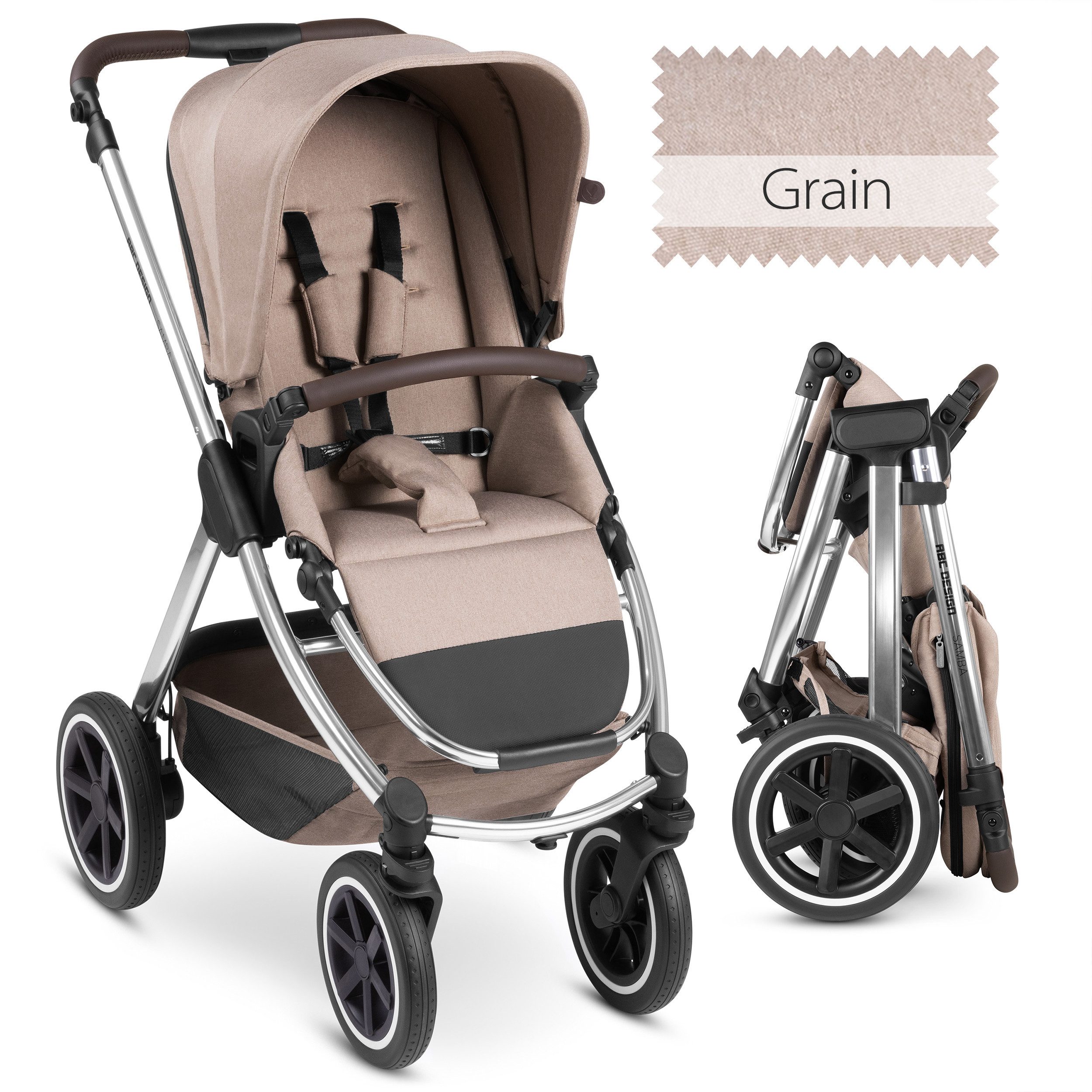 Kinder-Buggy Samba - Pure Edition - Grain
