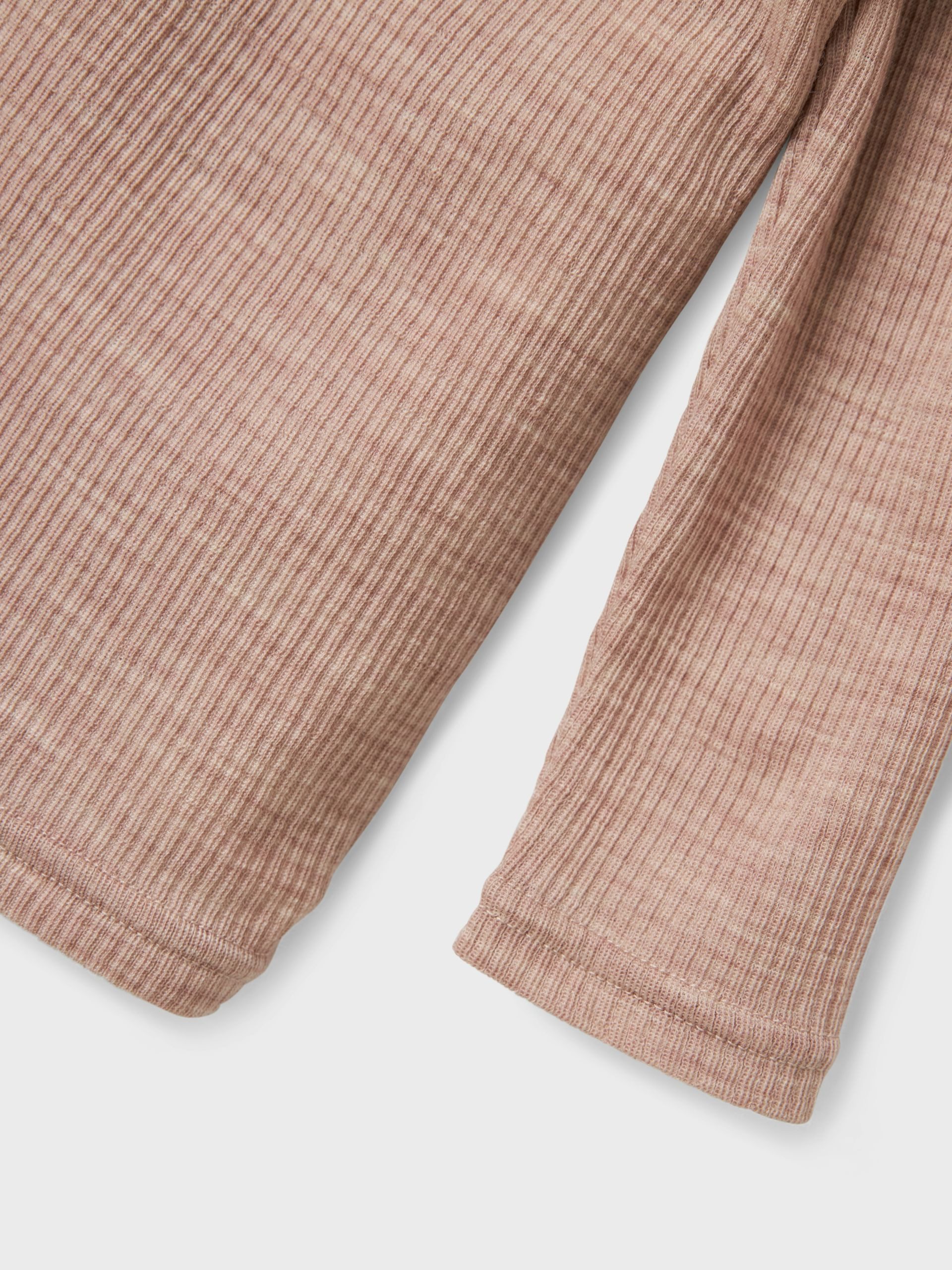 Name It Langarmshirt NMNWAX WOOL RIB LS TOP