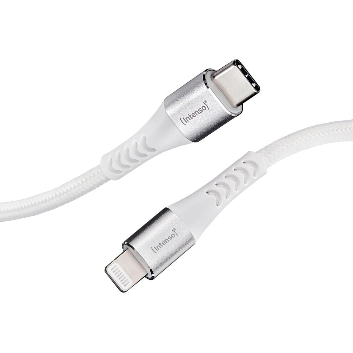 Intenso USB-Kabel C315L Nylon 1,5m USB-C / Lightning Smartphone-Adapter