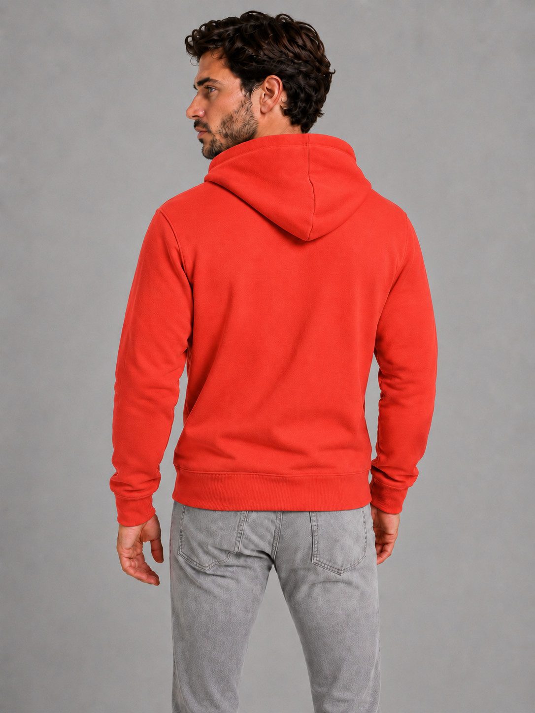 Smith & Solo Hoodie Herren - Sweatshirt mit Reißverschluss Zipper Sweatjacke Baumwollmix – Bild 3 von 5