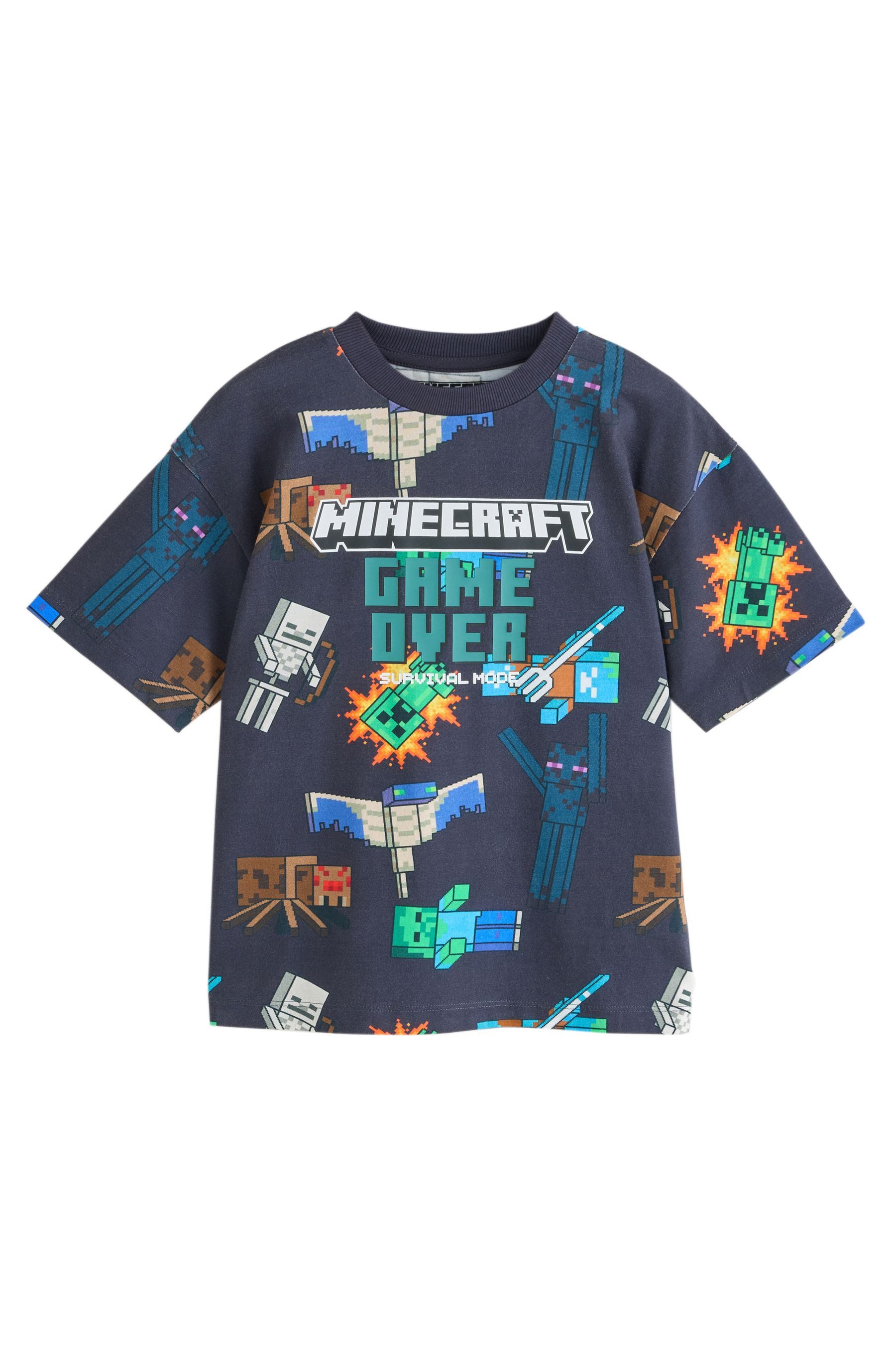 T-Shirt T-Shirt von Minecraft mit Pailletten