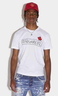 Dsquared2 Baseball Cap DSQUARED2 HEART ME LOVE IS BACK Baseballcap Kappe Basebalkappe Trucker