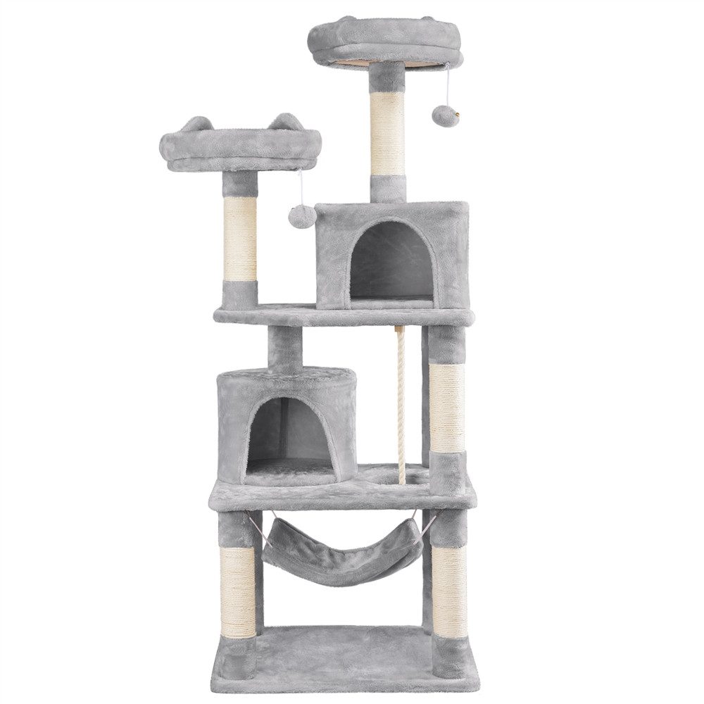 Yaheetech Kratzbaum Katzenbaum 158/179 cm, Kletterbaum 2 Aussichtsplattform günstig online kaufen