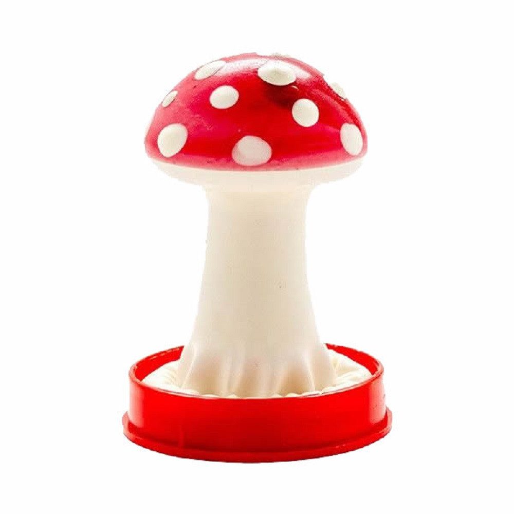 ERCO Kondome Scherzkondom Herbst Fliegenpilz, 1 St., handbemalter Scherzartikel
