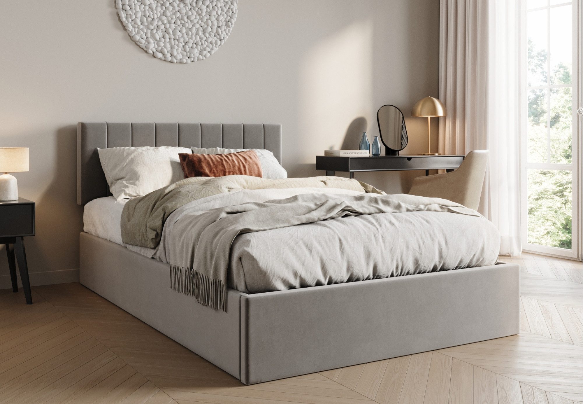 Home Collective Polsterbett mit Stauraum und günstig online kaufen