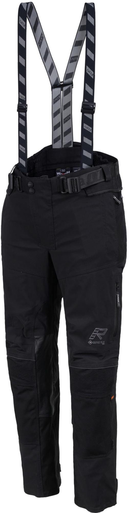 Rukka Motorradhose Flexo-R GTX Motorrad Textilhose 3-Lagen-Laminat,Verbindungsreißverschluss,Hüftprotektoren enthalt