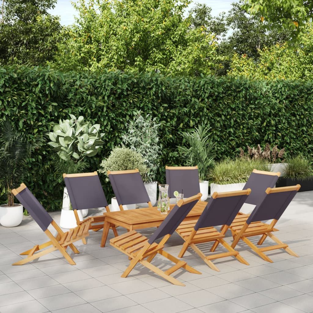 vidaXL Gartenstuhl Gartenstühle 8 Stk. Klappbar günstig online kaufen