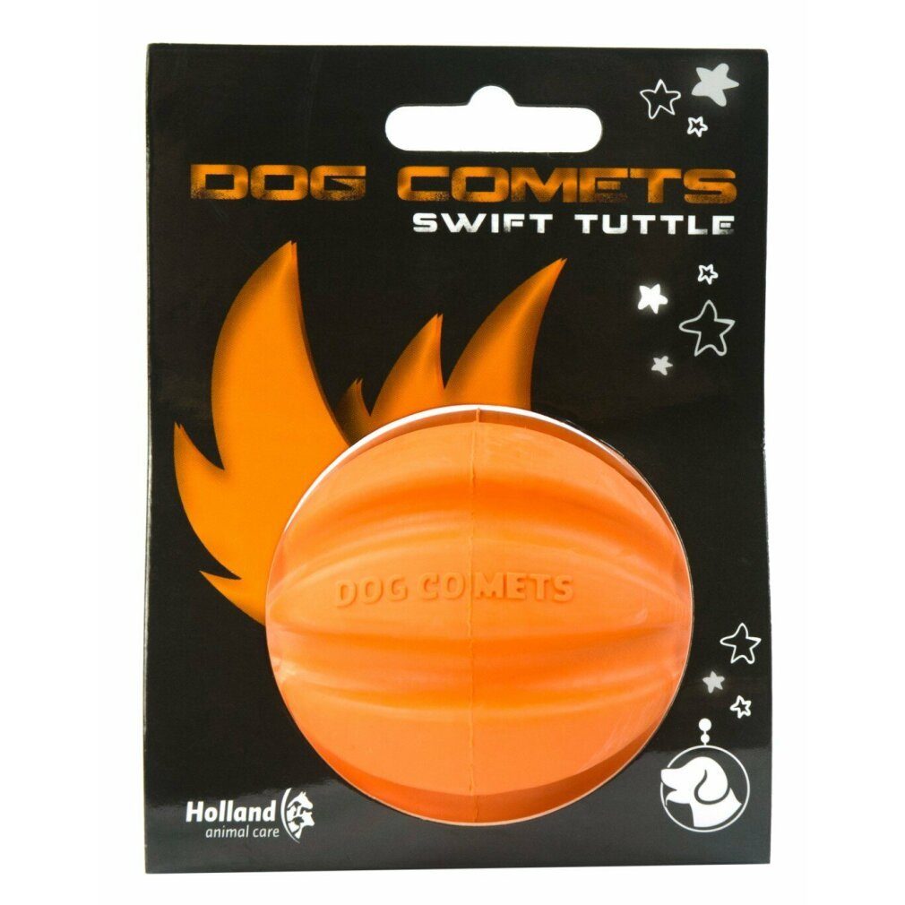 Dog Comets Tierball Dog Comets Ball Swift Tuttle Orange