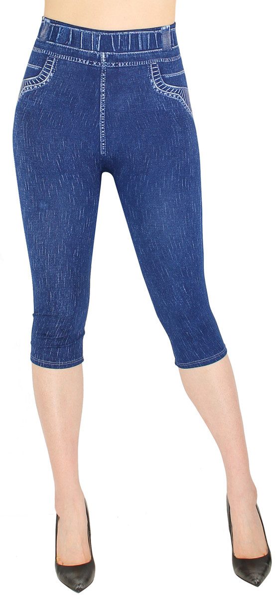 dy_mode 3/4-Leggings Capri Jeggings Damen 3/4 günstig online kaufen