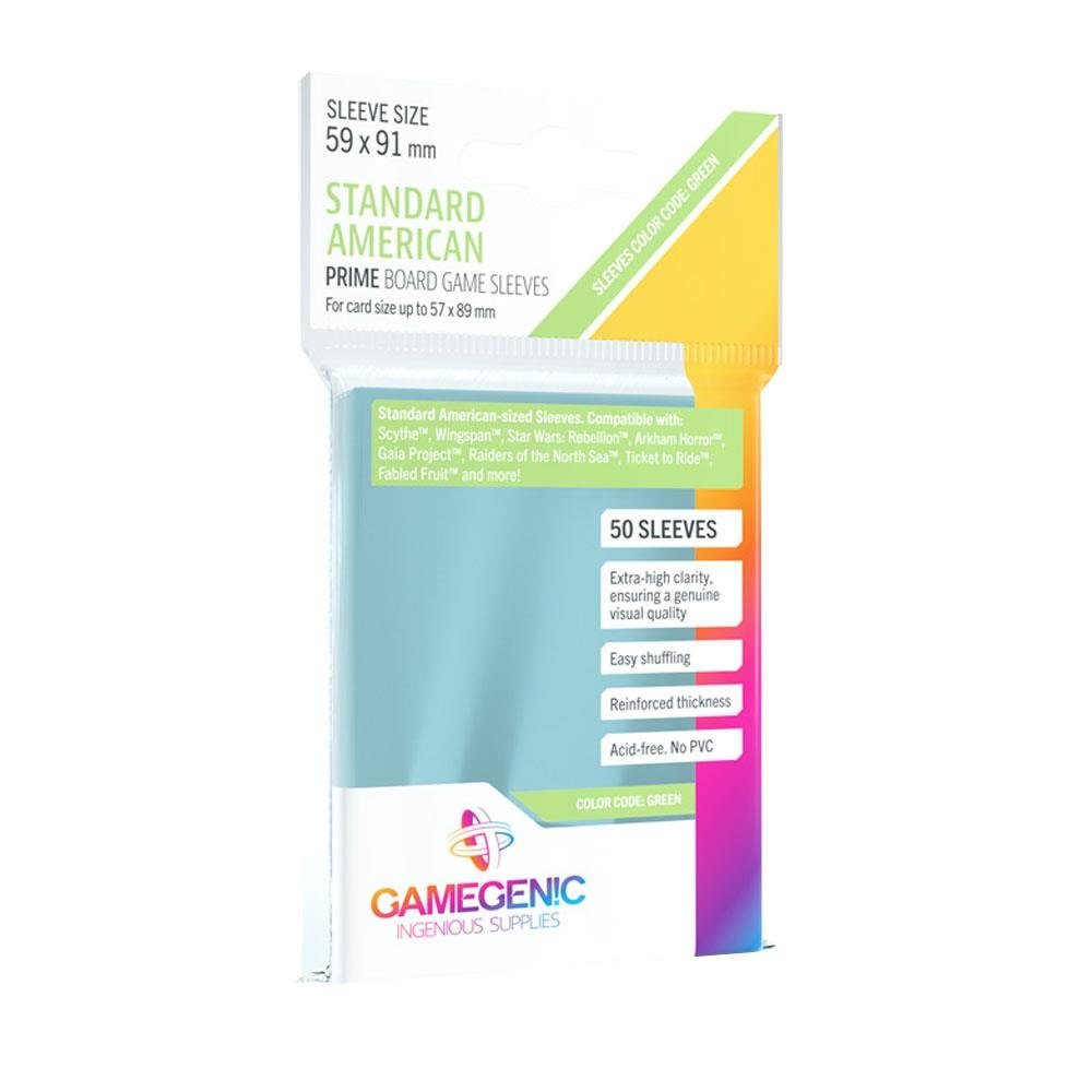 Gamegenic Spiel Prime Standard-American Sized Hüllen 59x91mm
