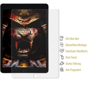 Protectorking Schutzfolie 1x 9H Panzernanoglas für iPad Mini 5 (2019) FULL COVER 3D KLAR Display, (1-Stück), ANTI-BRUCH-ANTI-STOß