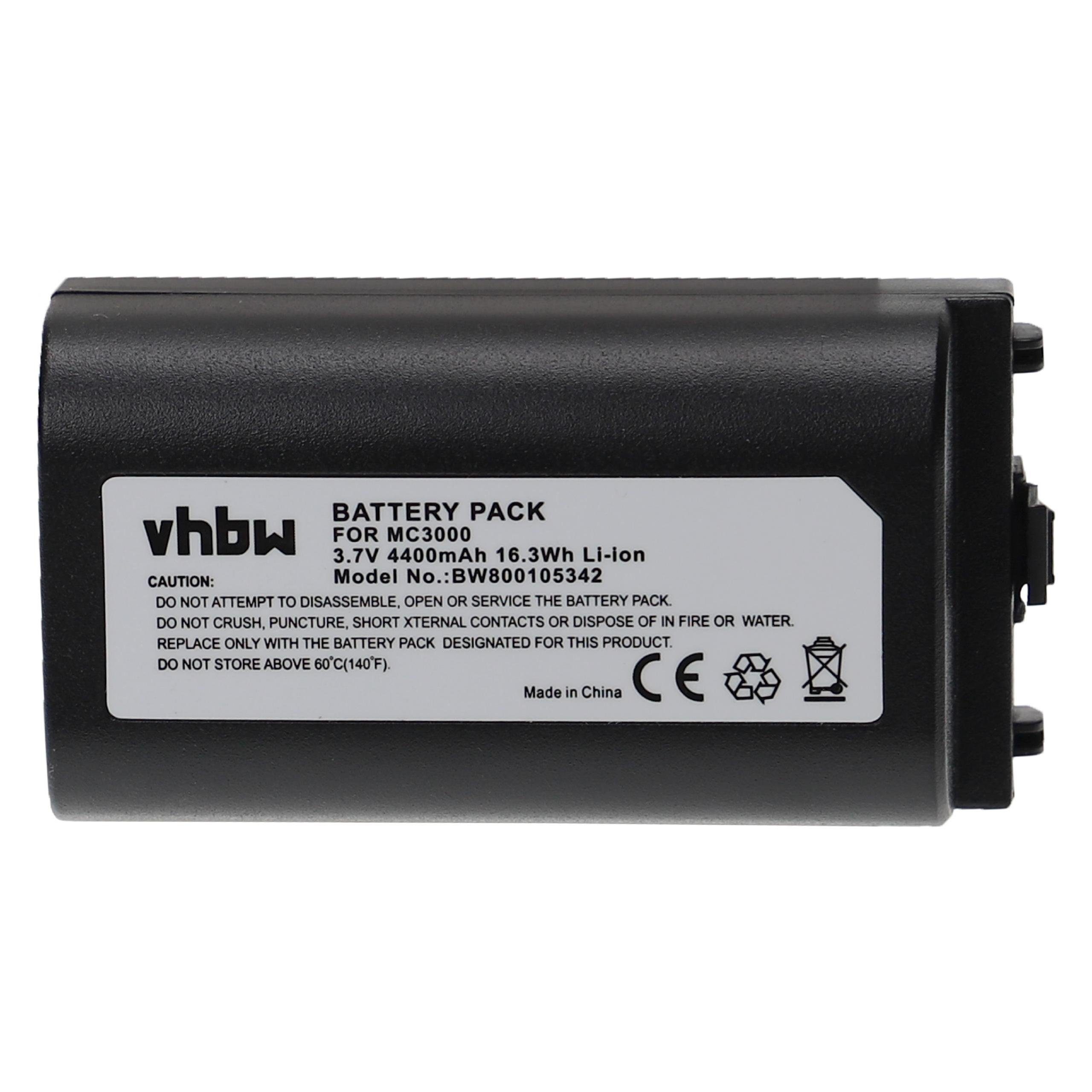 vhbw passend für Symbol MC3070, MC3000RLMC28S-00E, MC3000RLMC38S-00E, Akku 4400 mAh