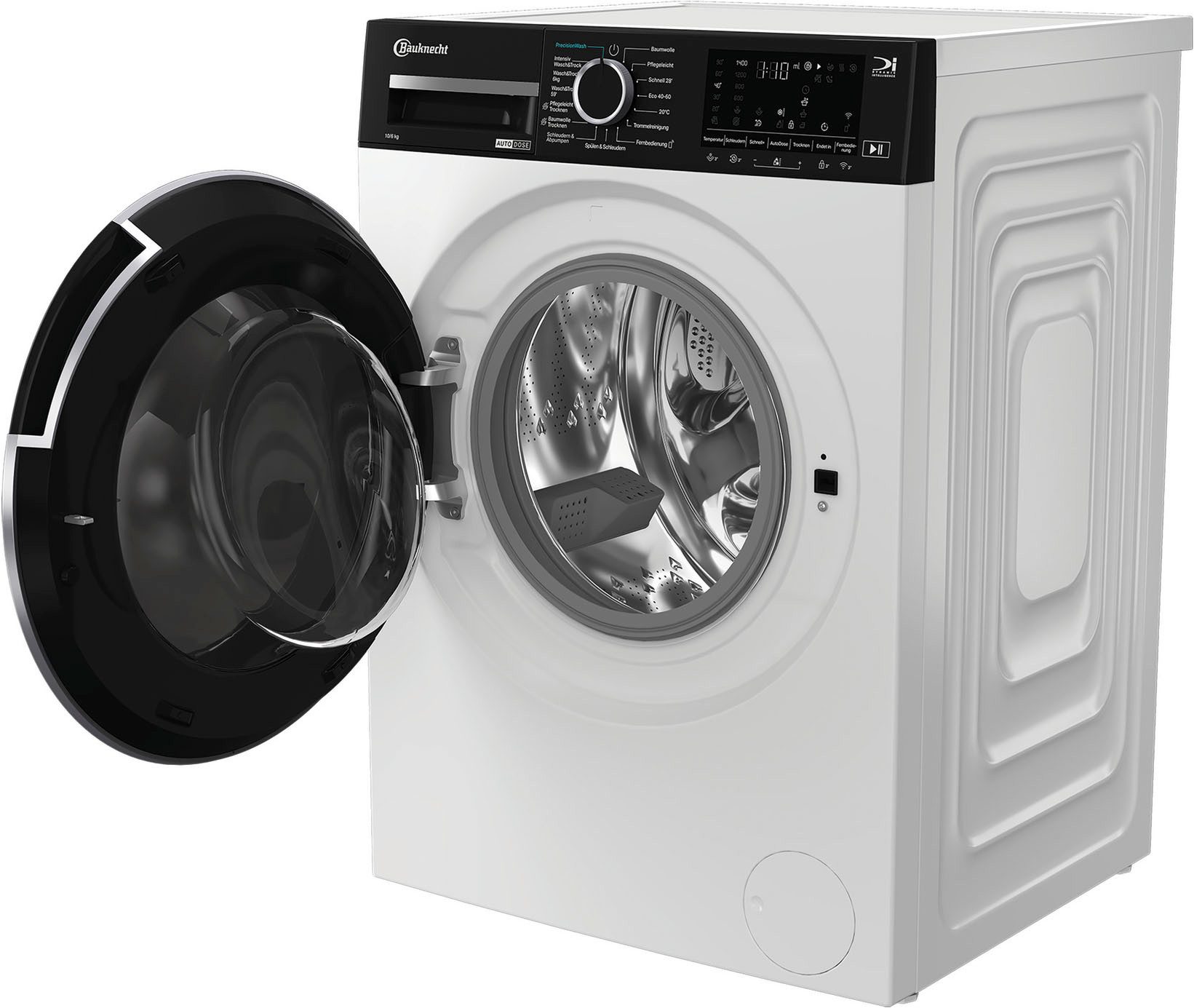 BAUKNECHT Waschtrockner BWT 106A3C BC, 10 kg, 6 kg, 1400 U/min, HomeWhiz – Smarte Vernetzung für mehr Komfort
