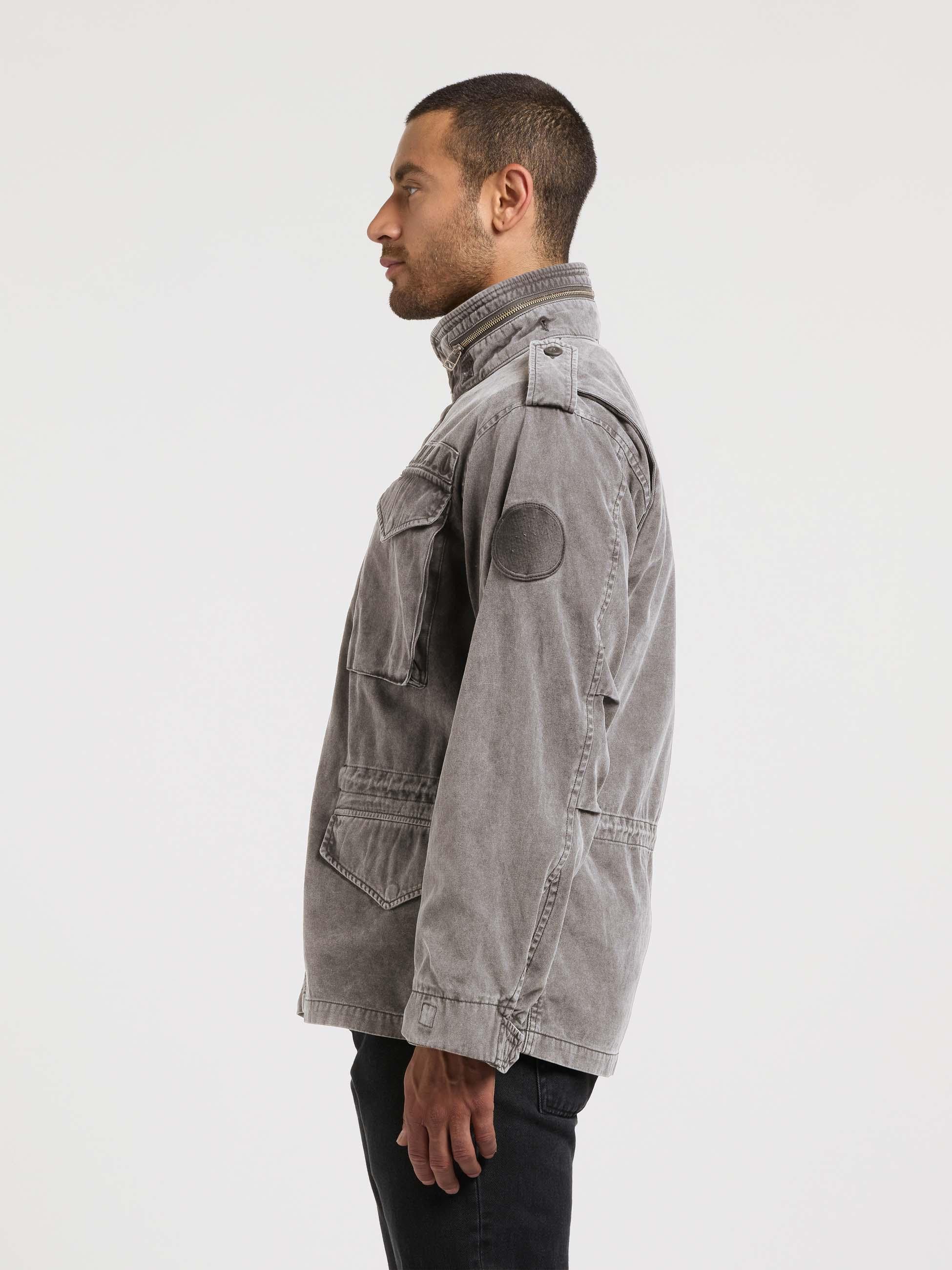 khujo Funktionsjacke Gene (1-St) Übergangsparka mit Stehkragen