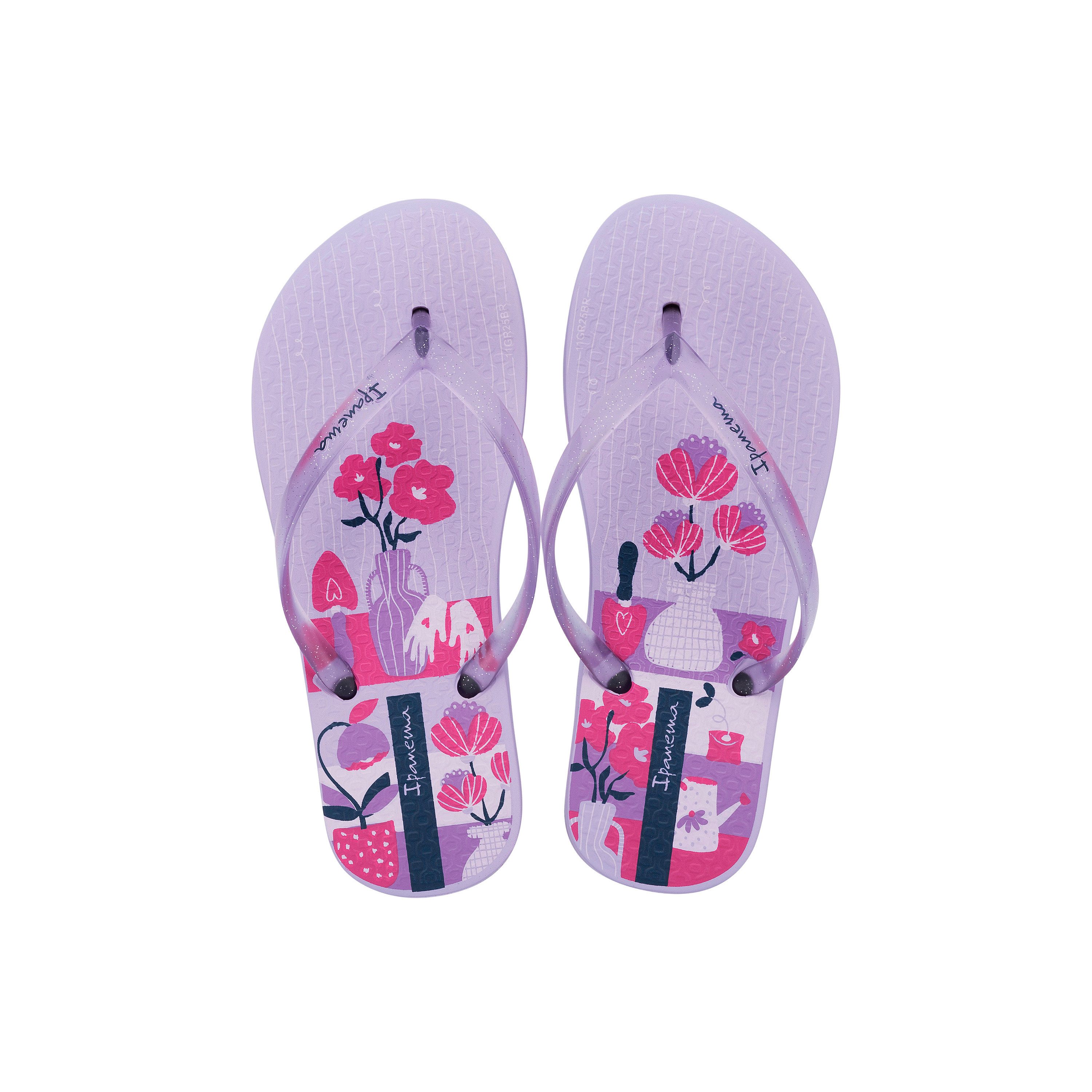 Ipanema IPANEMA TEMAS GIRLS KIDS - Zehentrenner / Flip Flop Zehentrenner bedruckte Innensohle - rutschfest - wasserfest