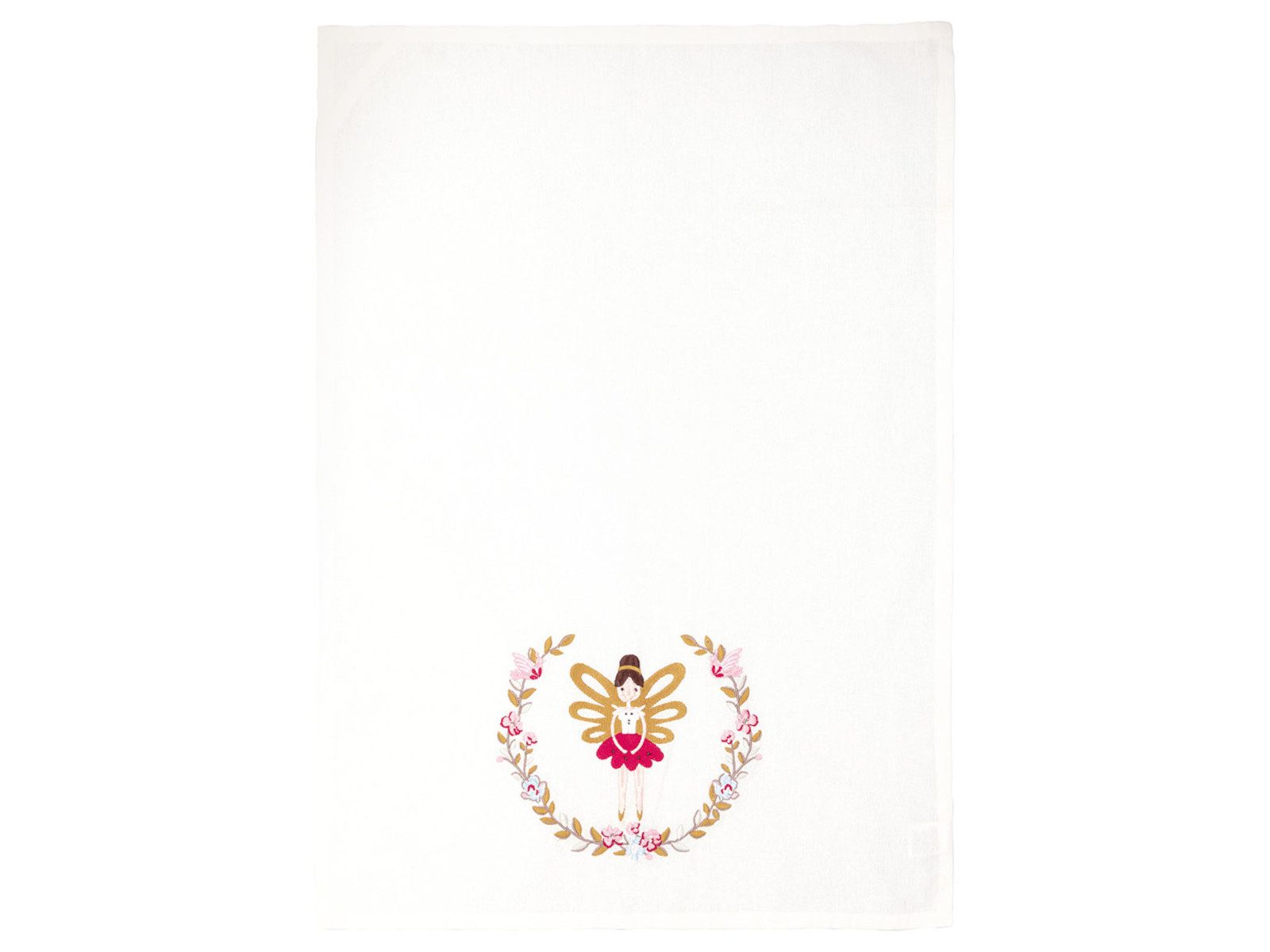 Greengate Geschirrtuch Cindarella Geschirrtuch mit Stickerei white 70x50cm günstig online kaufen