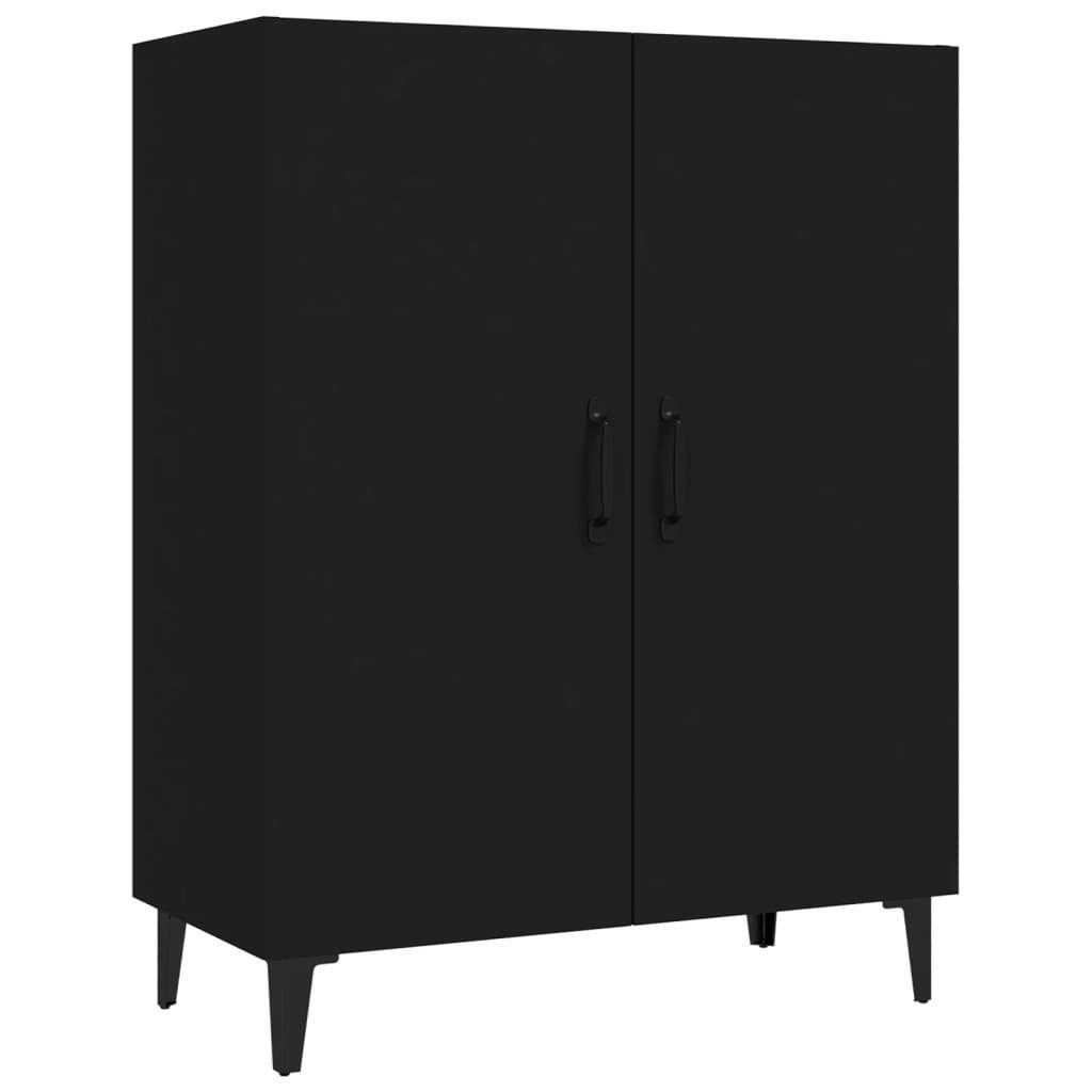 furnicato Sideboard Schwarz 70x34x90 cm Holzwerkstoff günstig online kaufen