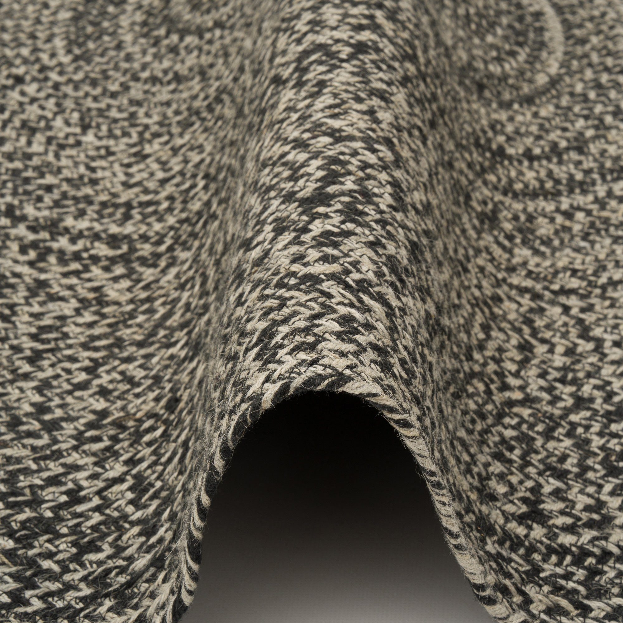 Pergamon Sisalteppich Naturfaser Teppich Handgefertigt Jute Kaya Rund, Rund, Höhe: 8 mm