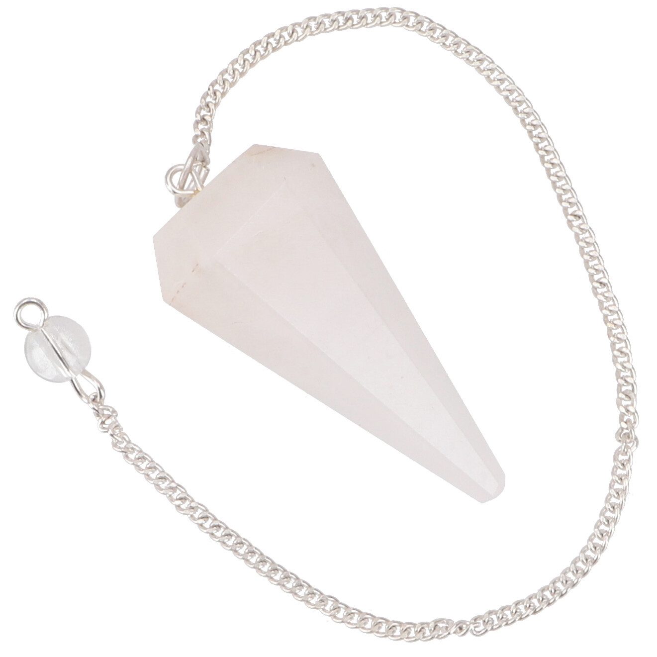 Guru-Shop Perlenkette Esoterik Pendel - Calcit