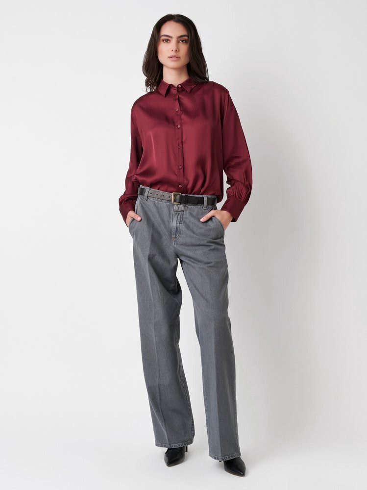 DESOTO Klassische Bluse Lena mit Volumenärmel günstig online kaufen