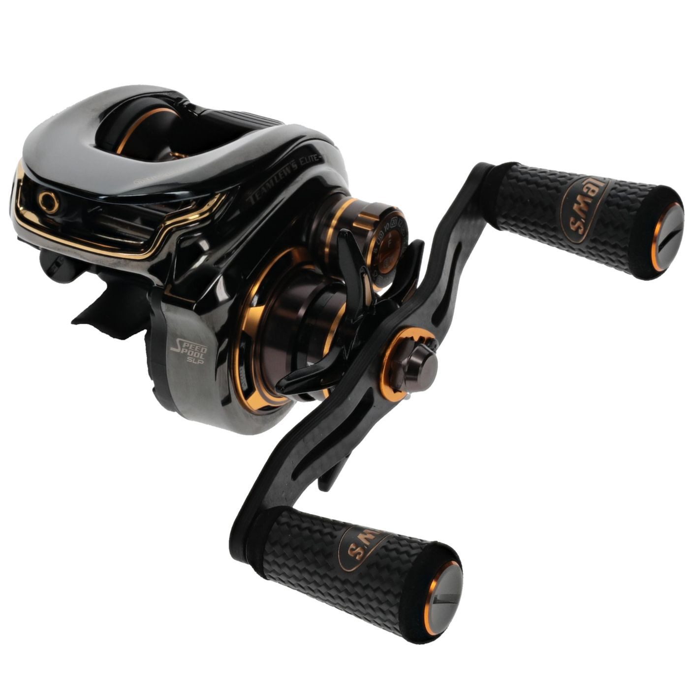 Lews Baitcastrolle Lews Team Lews Elite Ti Baitcast - Linkshand Baitcaster)
