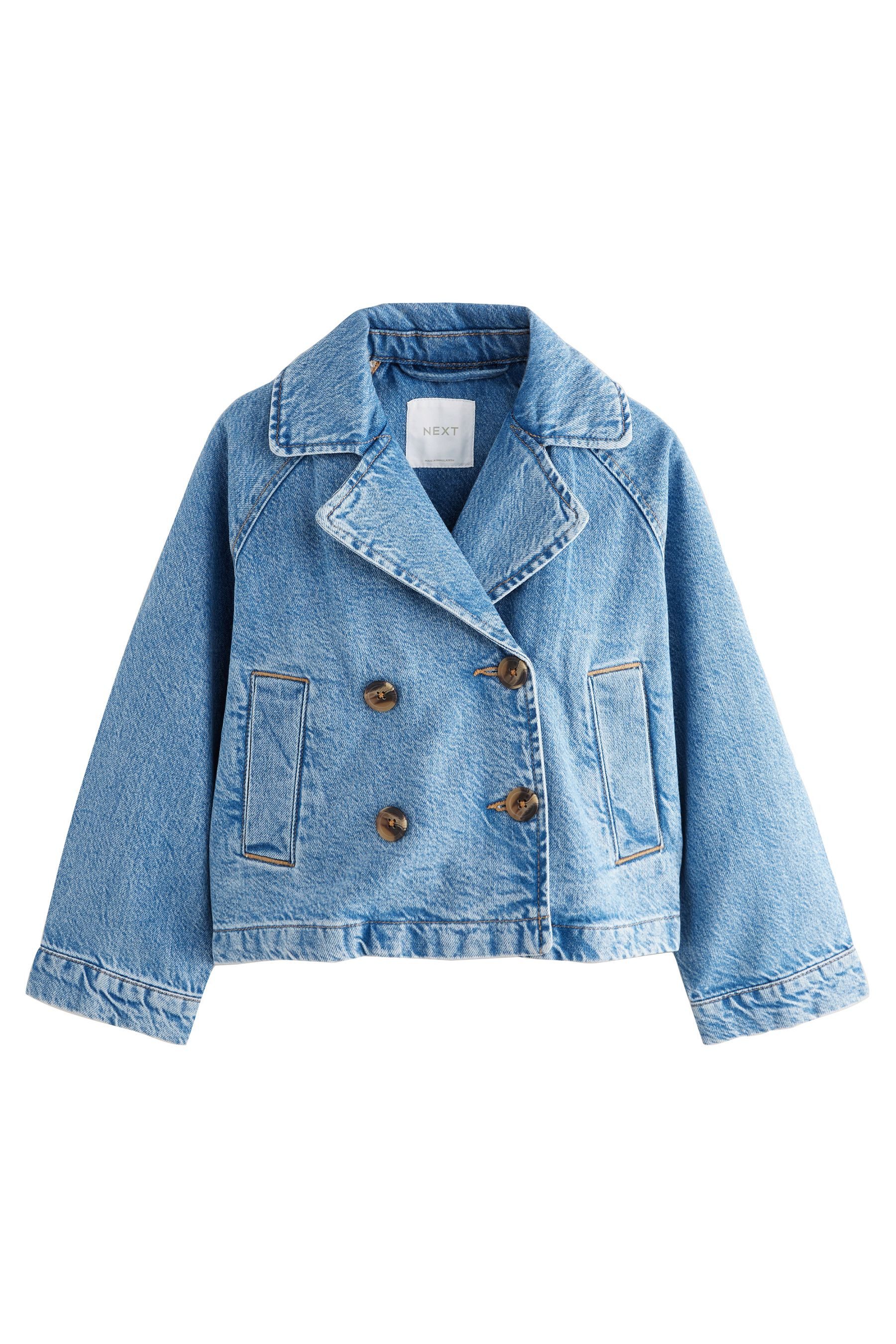 Next Trenchcoat Trench-Jacke 100 % Baumwolle (1-tlg)