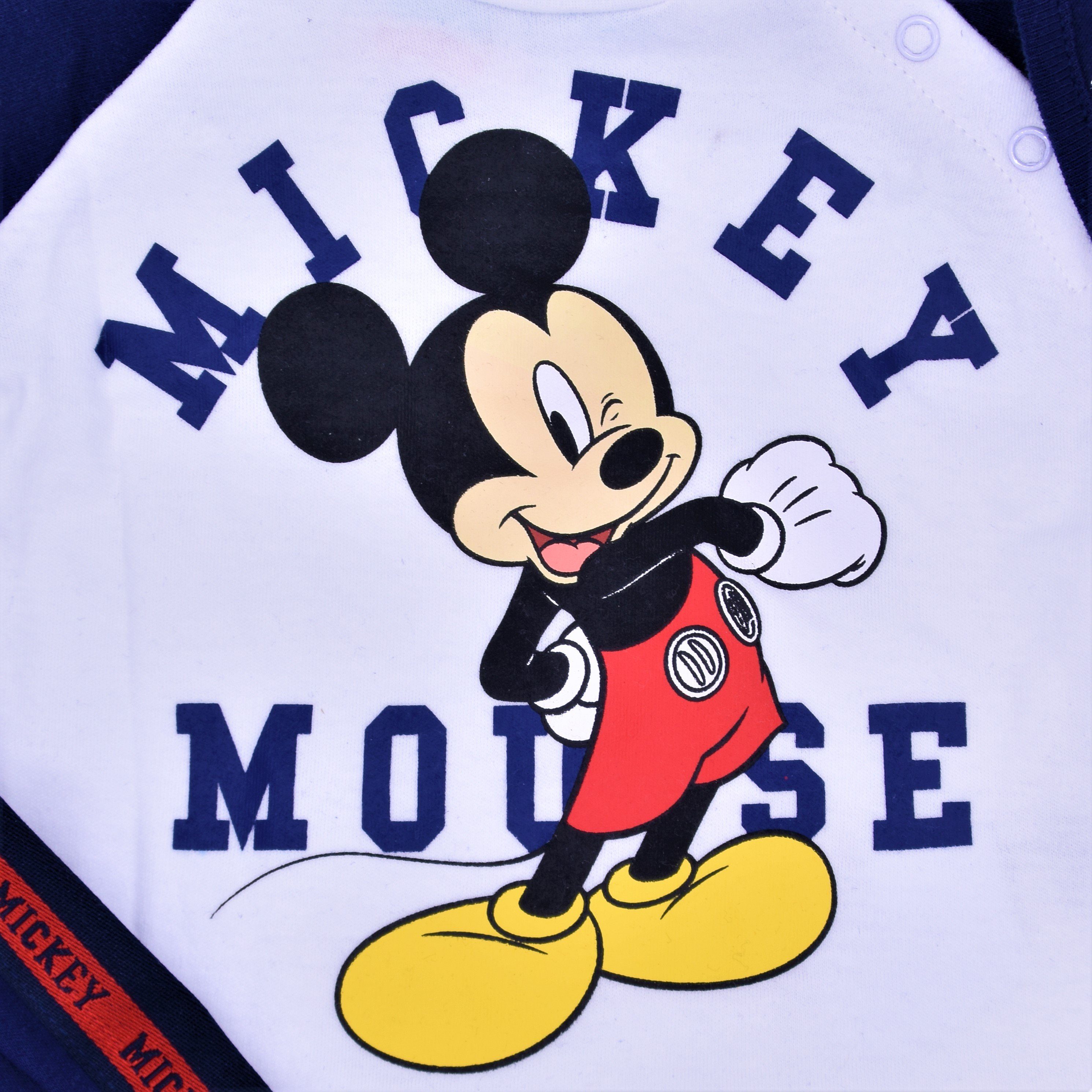 3tlg Jungen Mädchen Baby Mickey Maus Kapuzepullover Traininganzug Outfit Set 