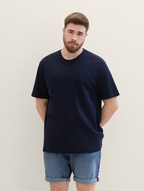 TOM TAILOR PLUS T-Shirt Plus - Piqué T-Shirt