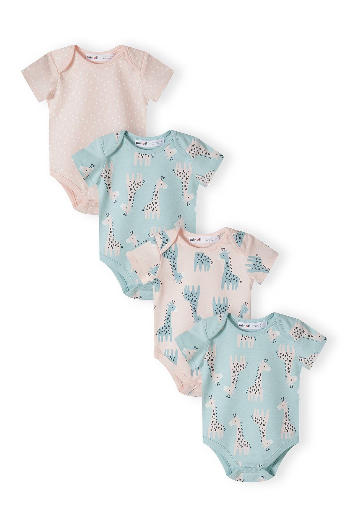 Kurzarmbody 4er-Pack Langarmbodys (0-18m)